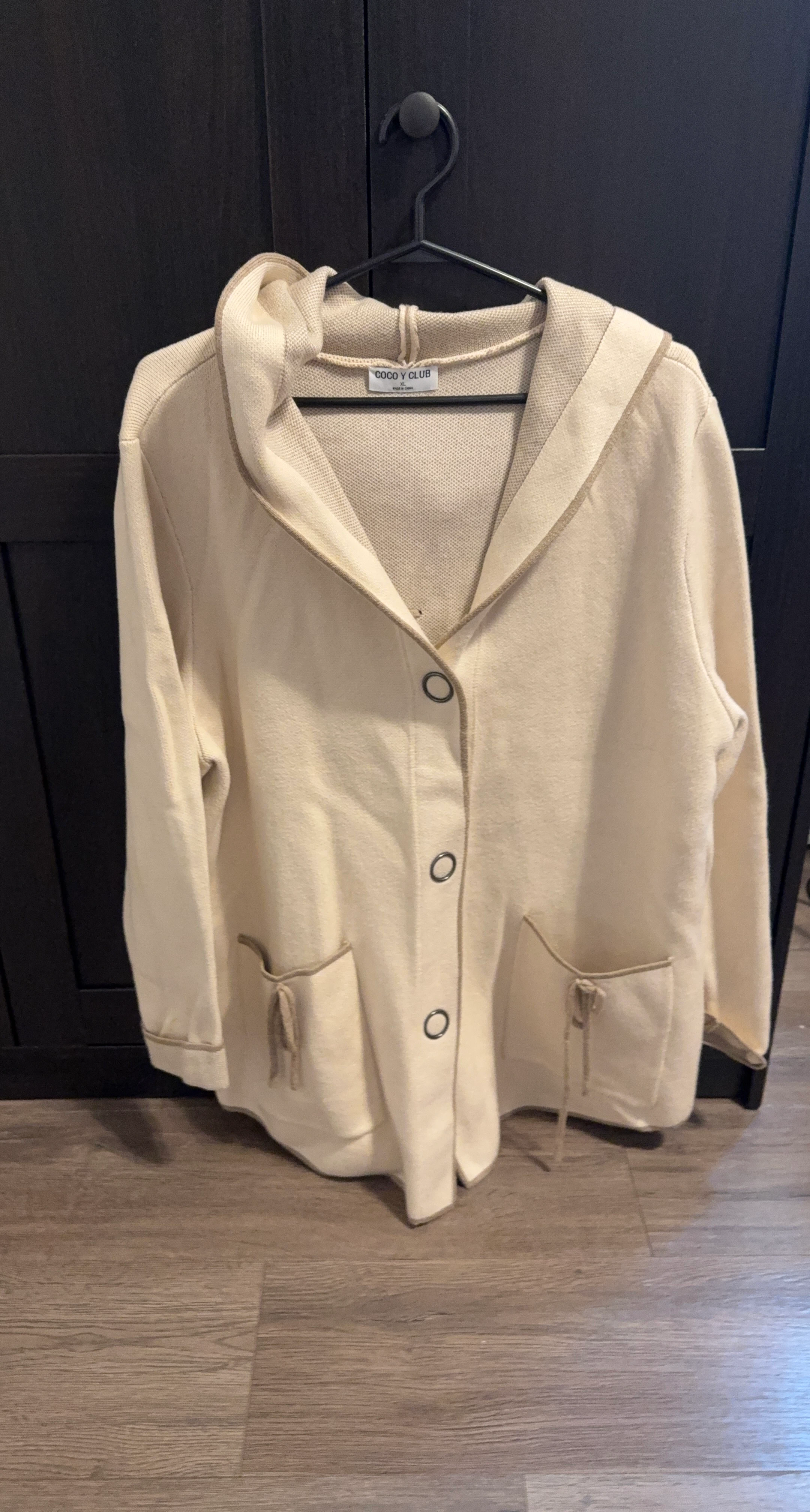 Coco Y Club Hooded Cardigan