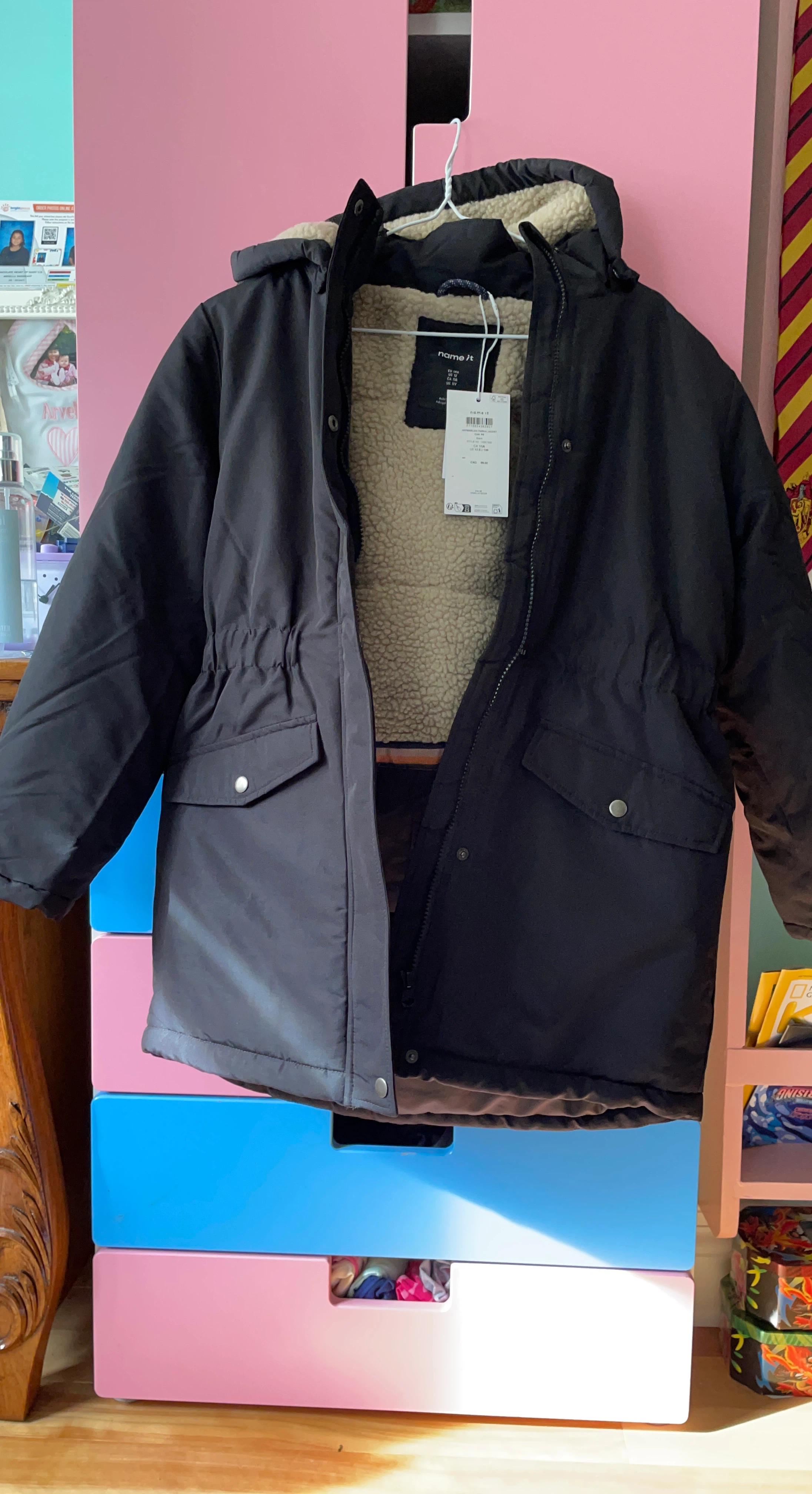 Name It Sherpa Lined Parka Jacket