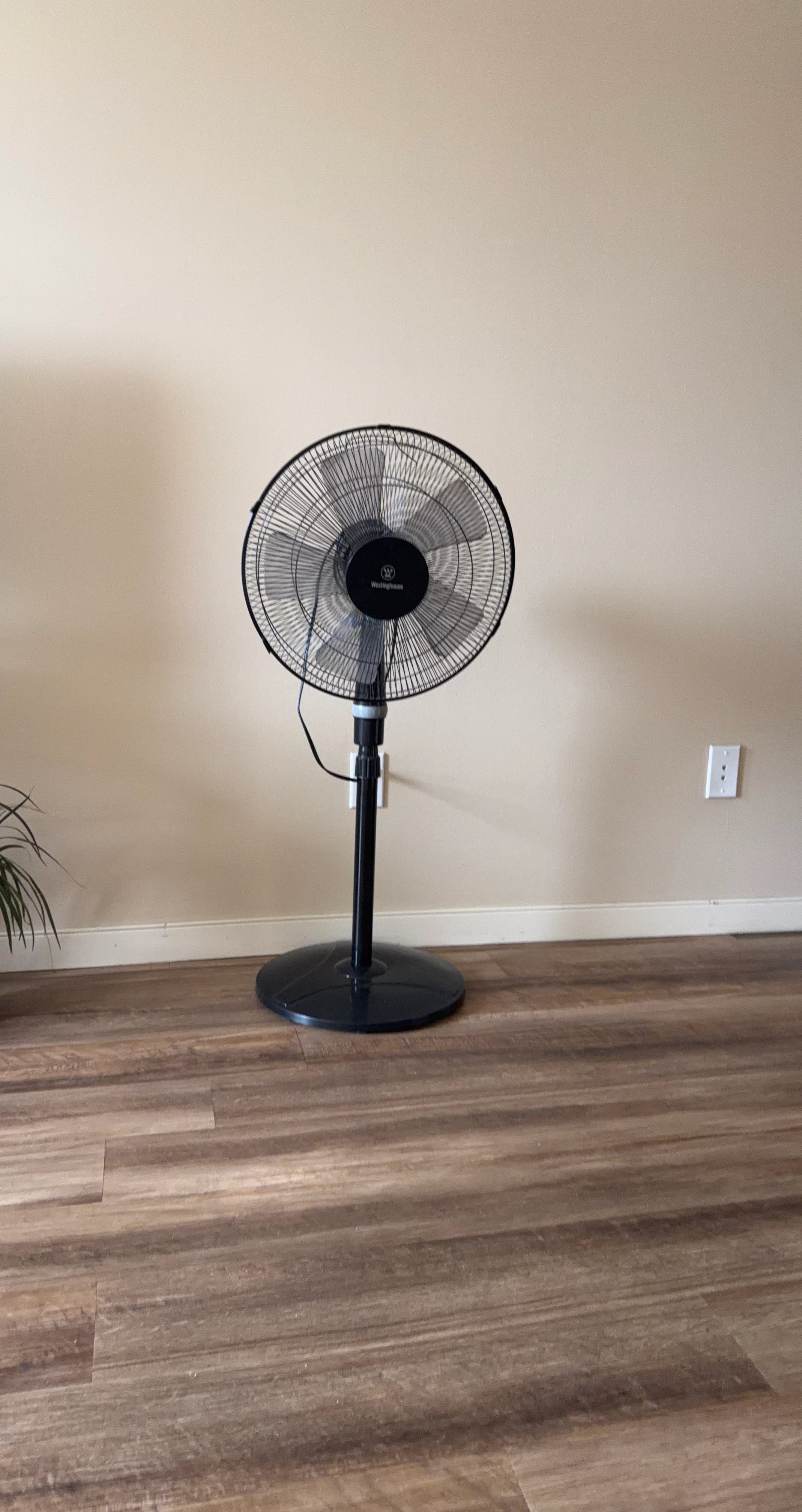 Westinghouse Black Pedestal Fan