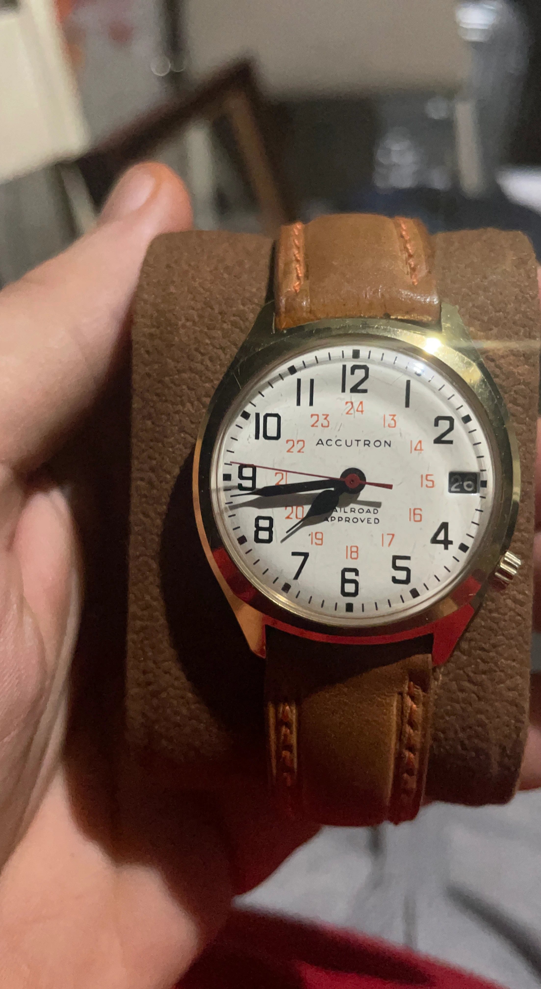 Accutron Railroad Approved Wristwatch