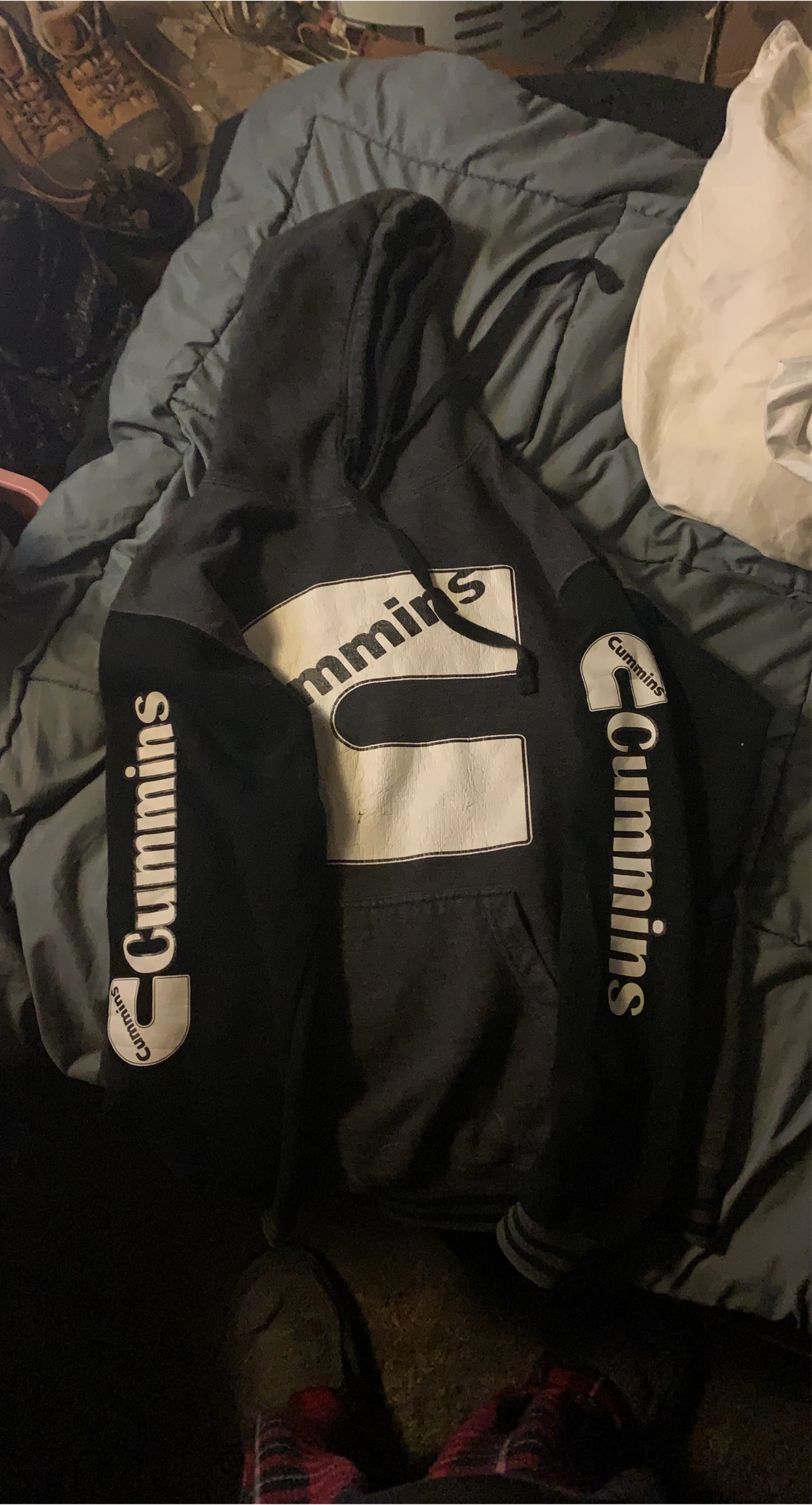 Cummins Black Hoodie