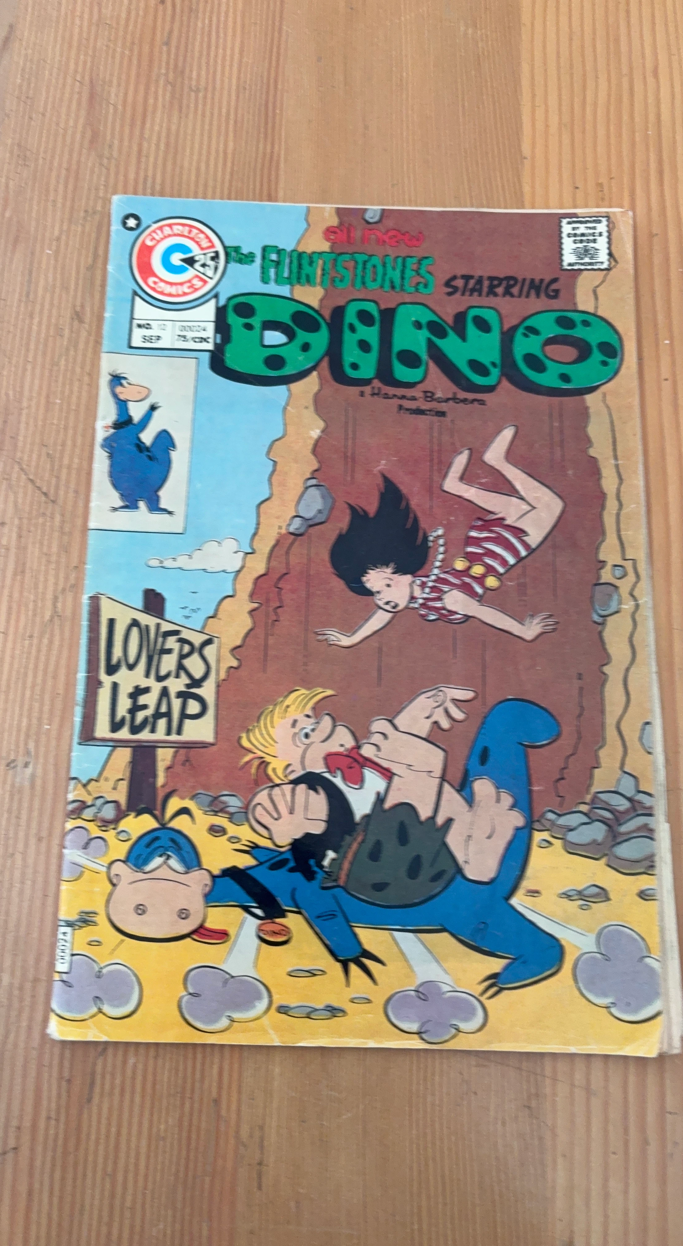 The Flintstones Starring Dino Comic Book No. 12
