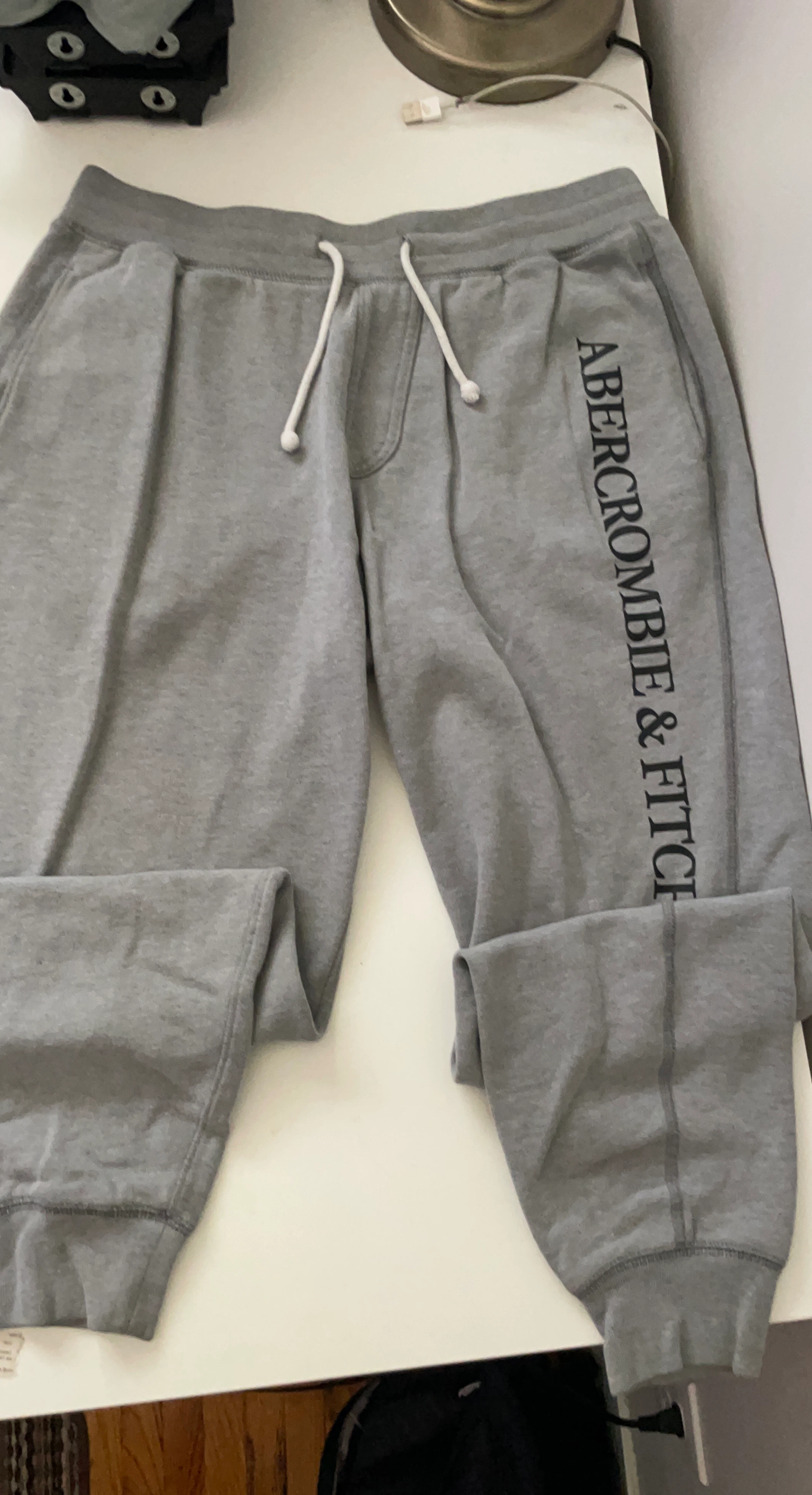 Abercrombie & Fitch grey sweatpants