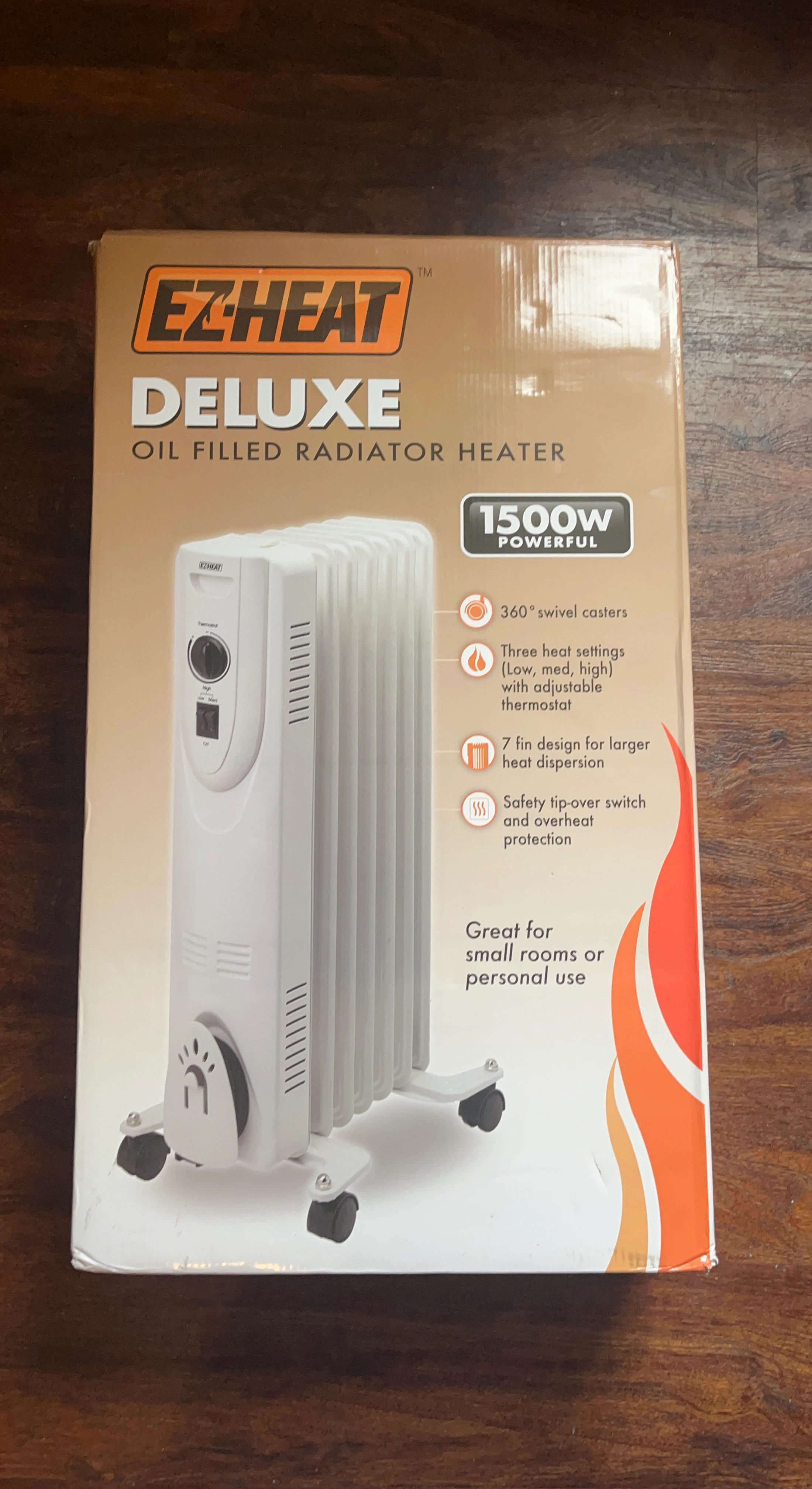 EZ-Heat Deluxe Oil Filled Radiator Heater