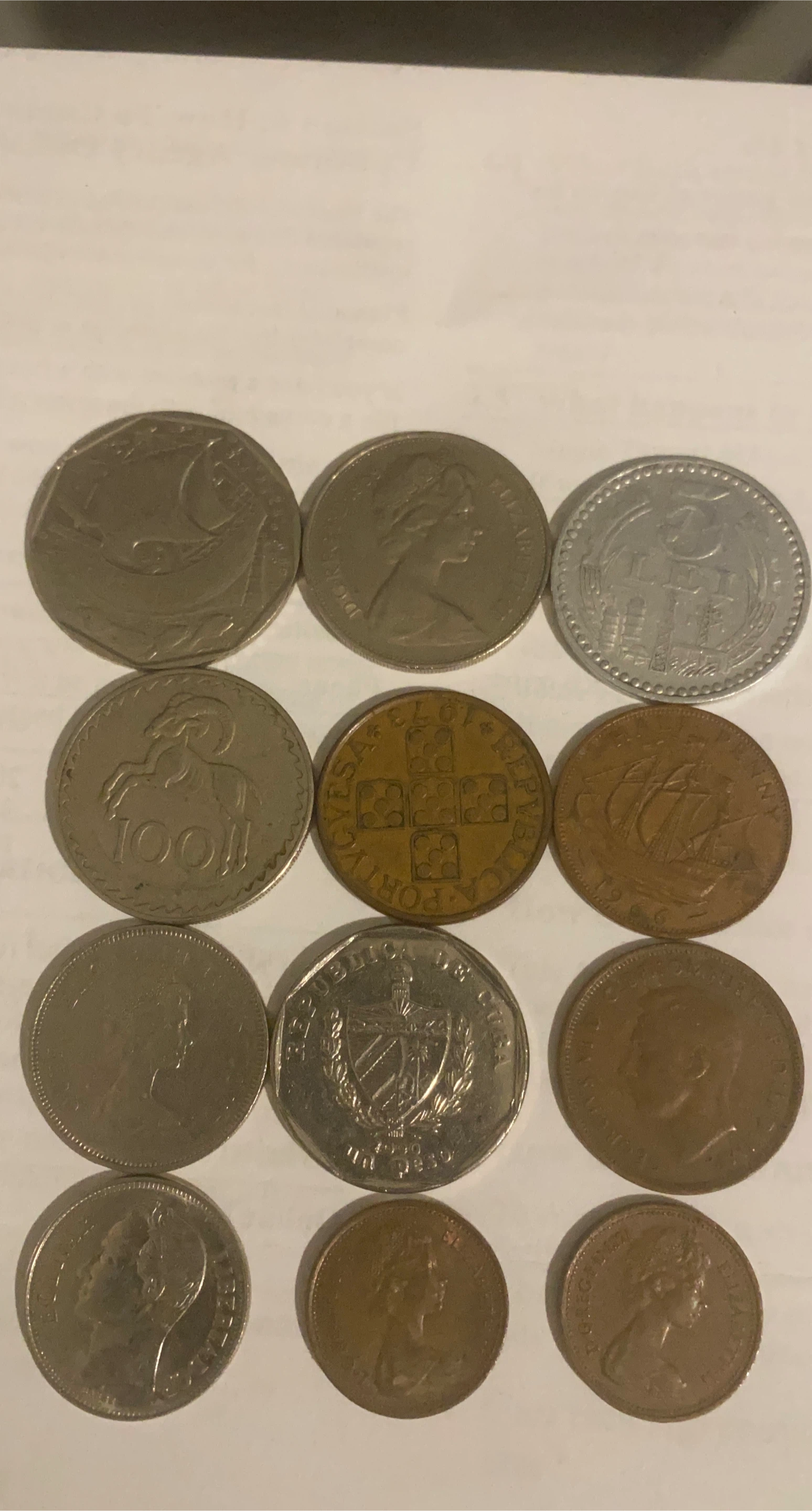 Collection of Assorted International Coins