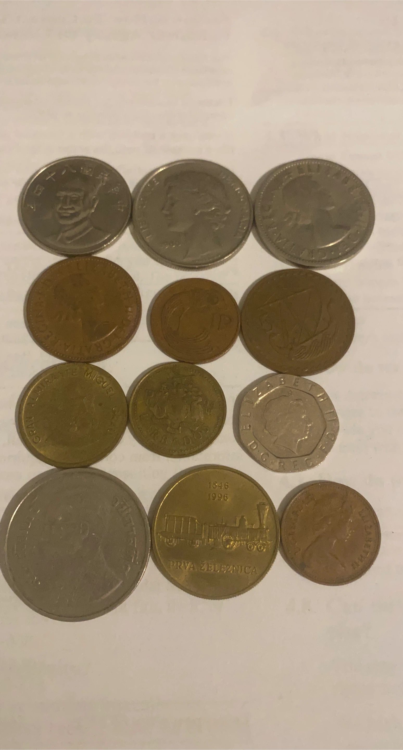 Assorted International Collectible Coins