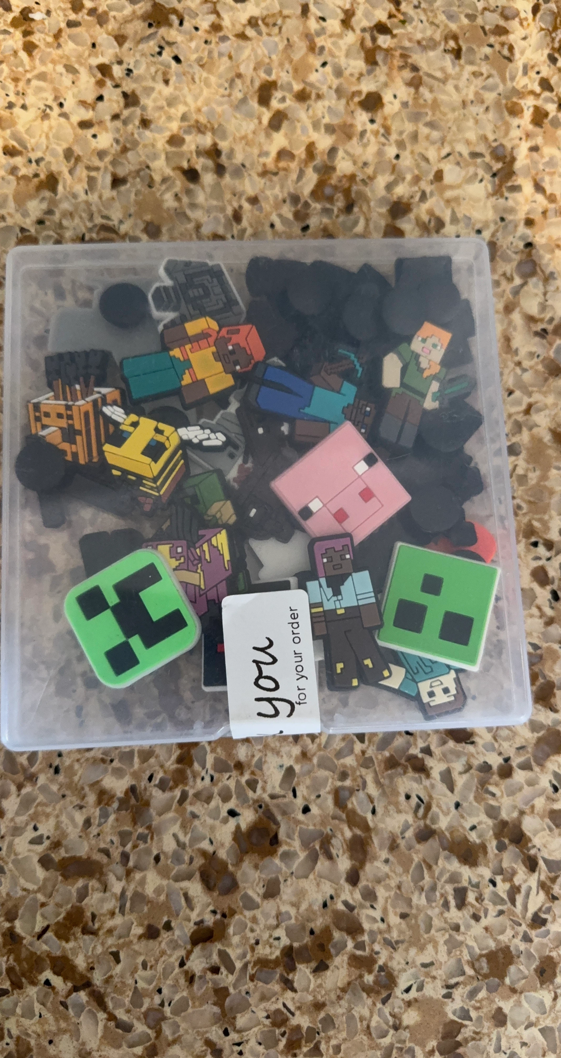 Minecraft Shoe Charms