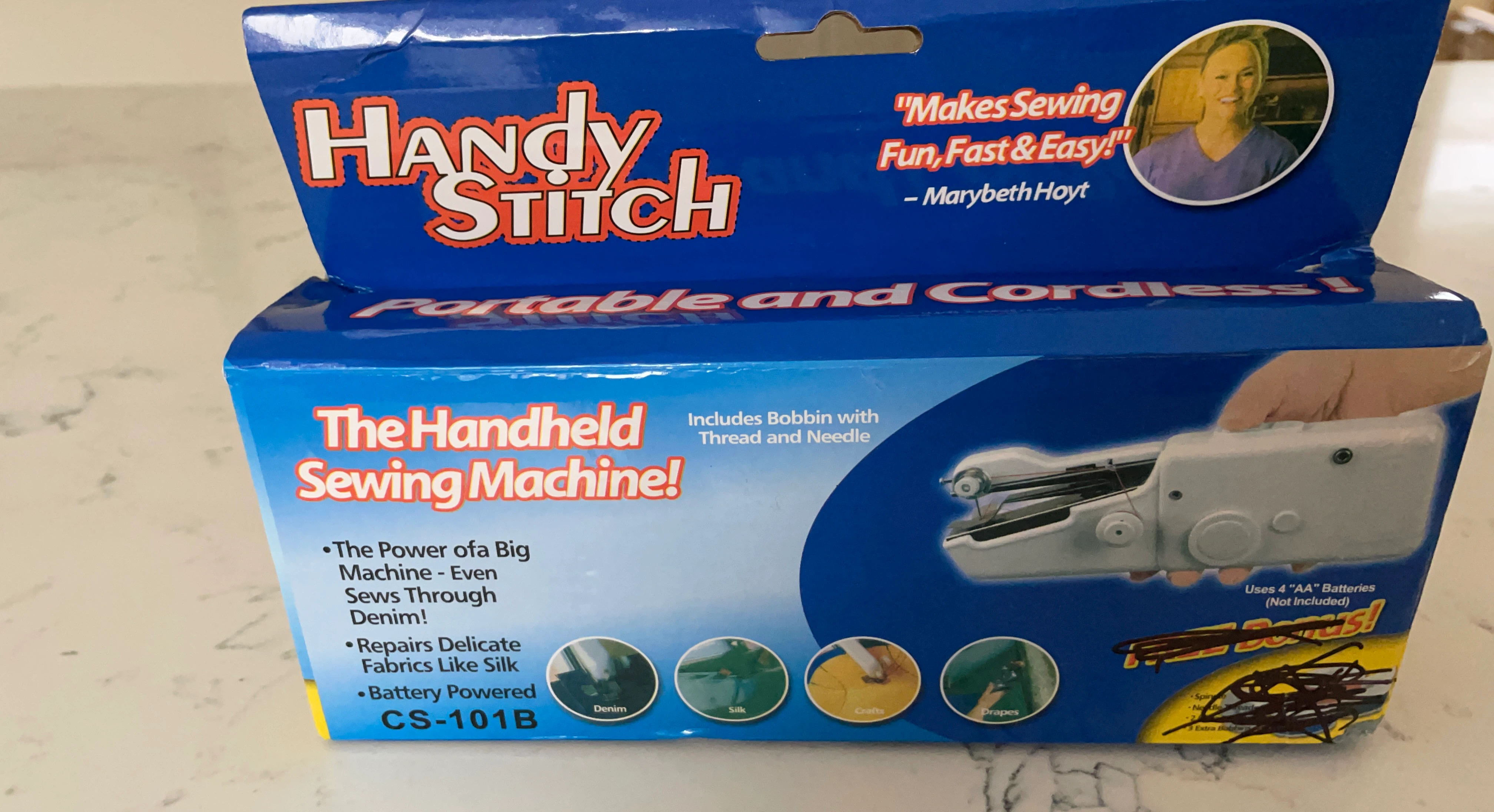 Handy Stitch Portable Sewing Machine CS-101B