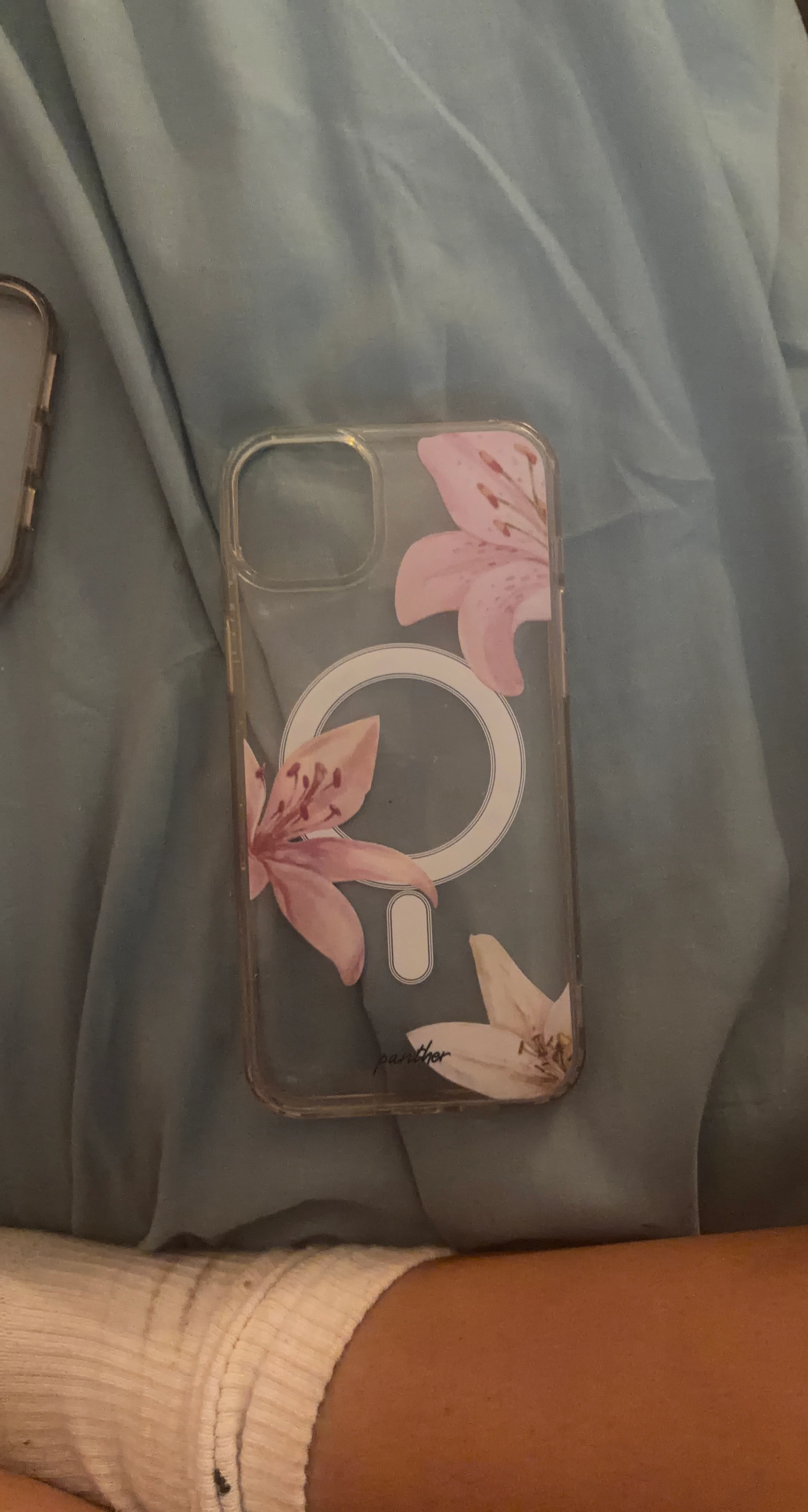 Panther Floral MagSafe iPhone Case for iphone 14 plus