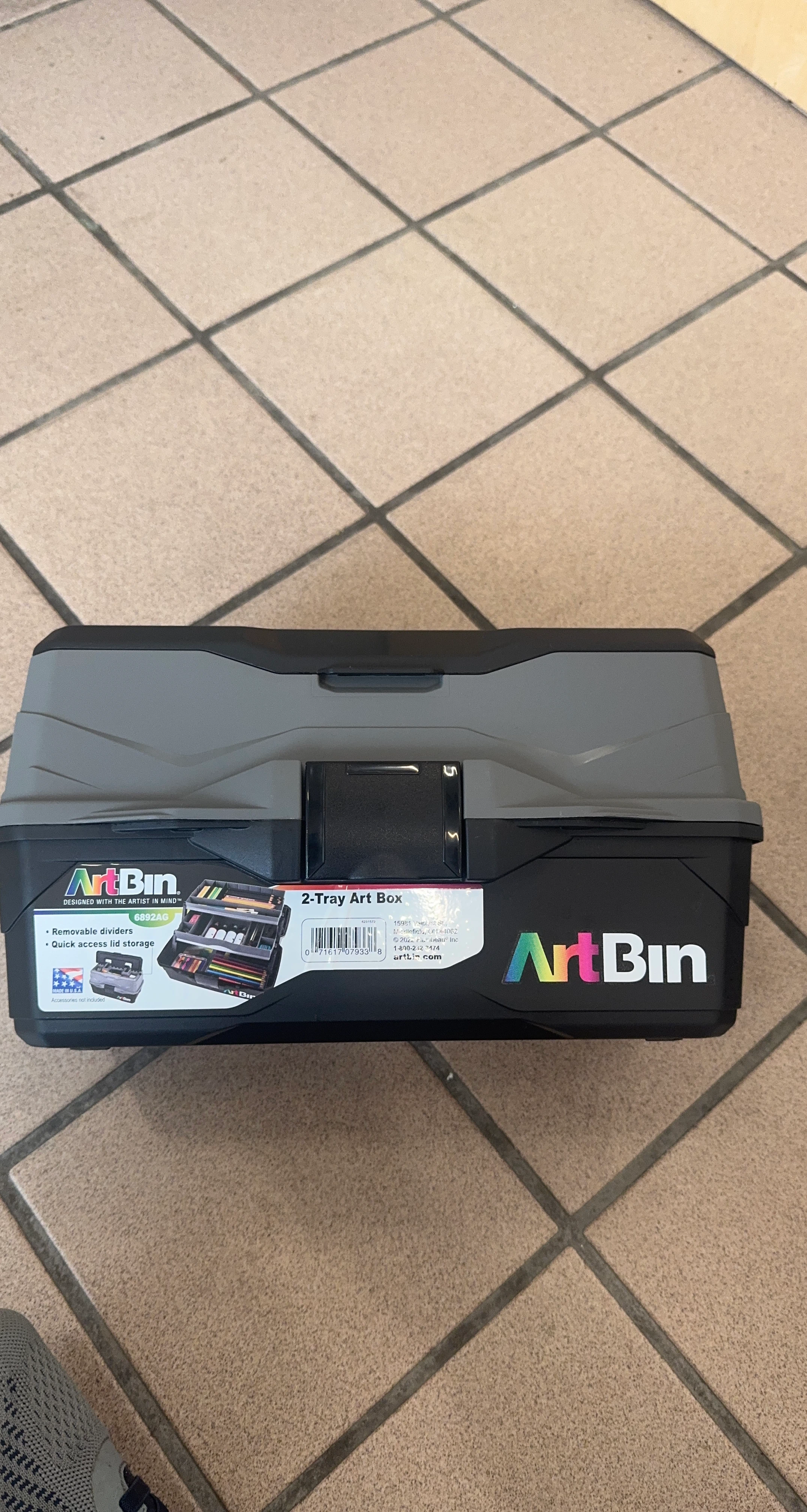 ArtBin 2-Tray Art Box 6892AG