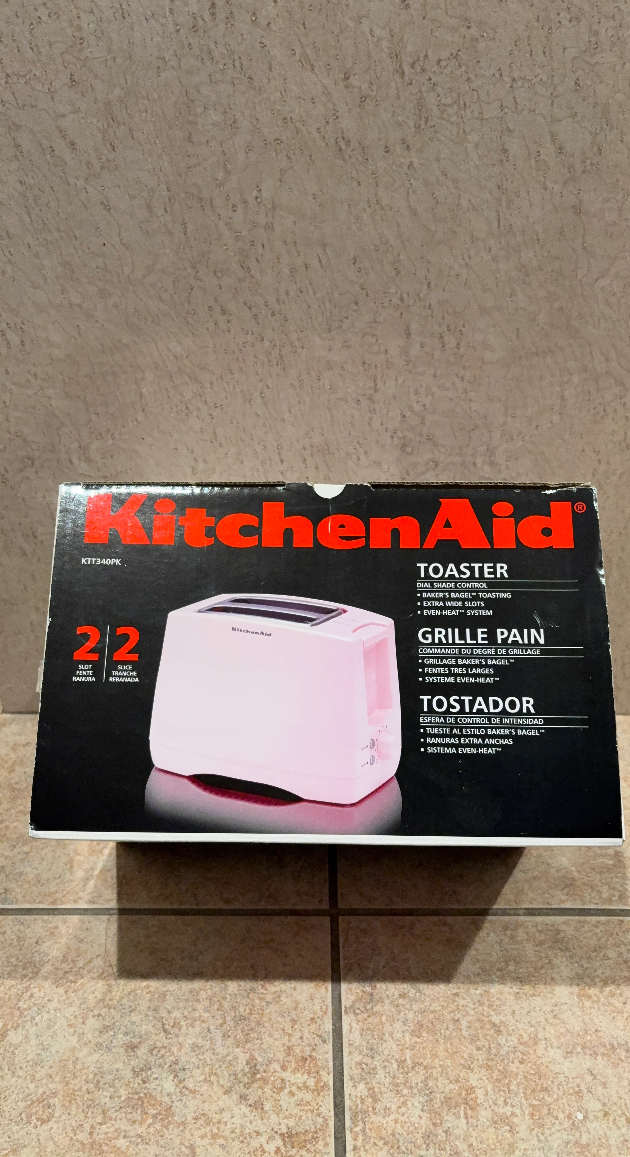 KitchenAid 2-Slice Toaster KTT340PK