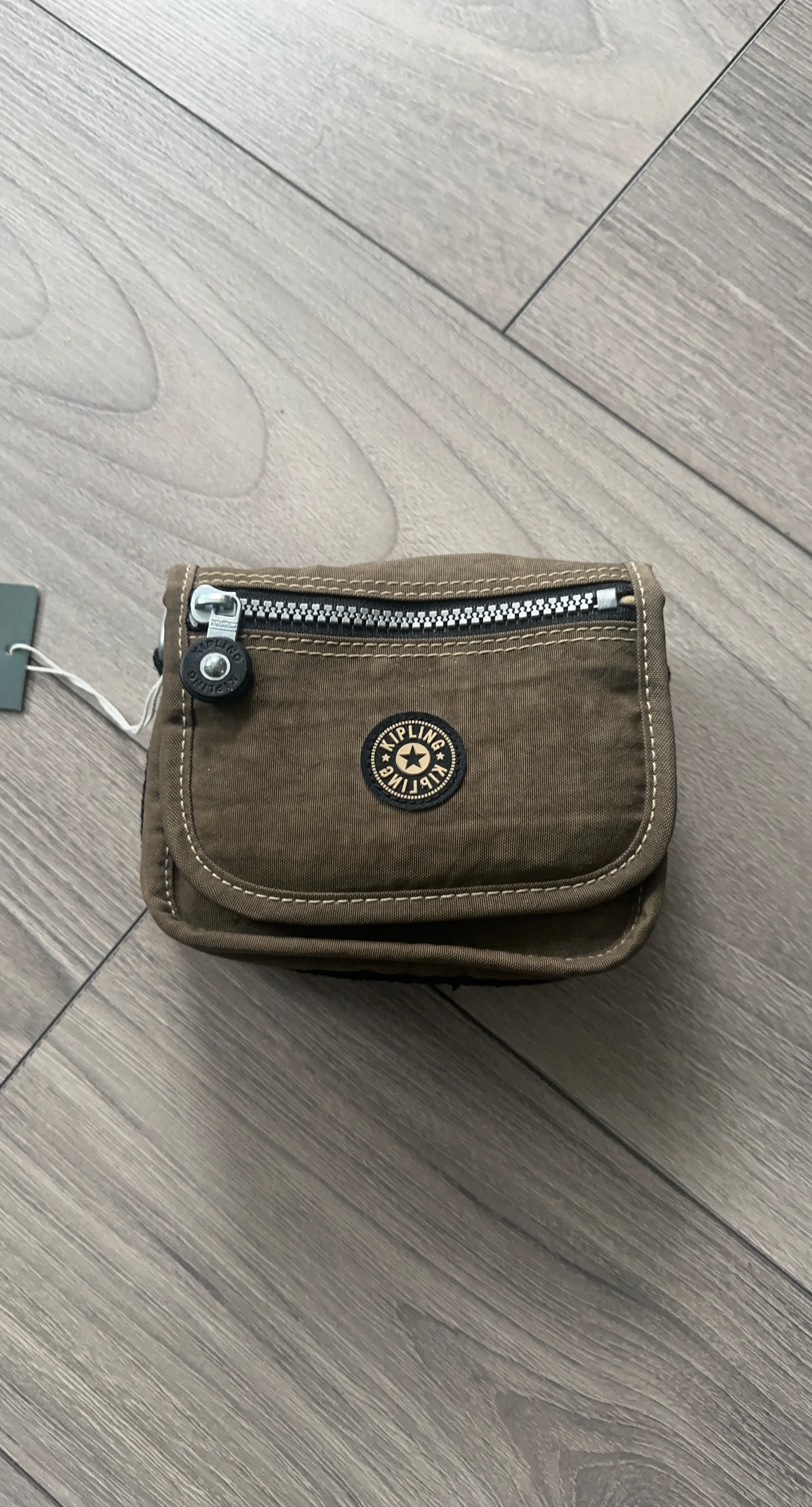 Kipling Brown Small Accessory Pouch
