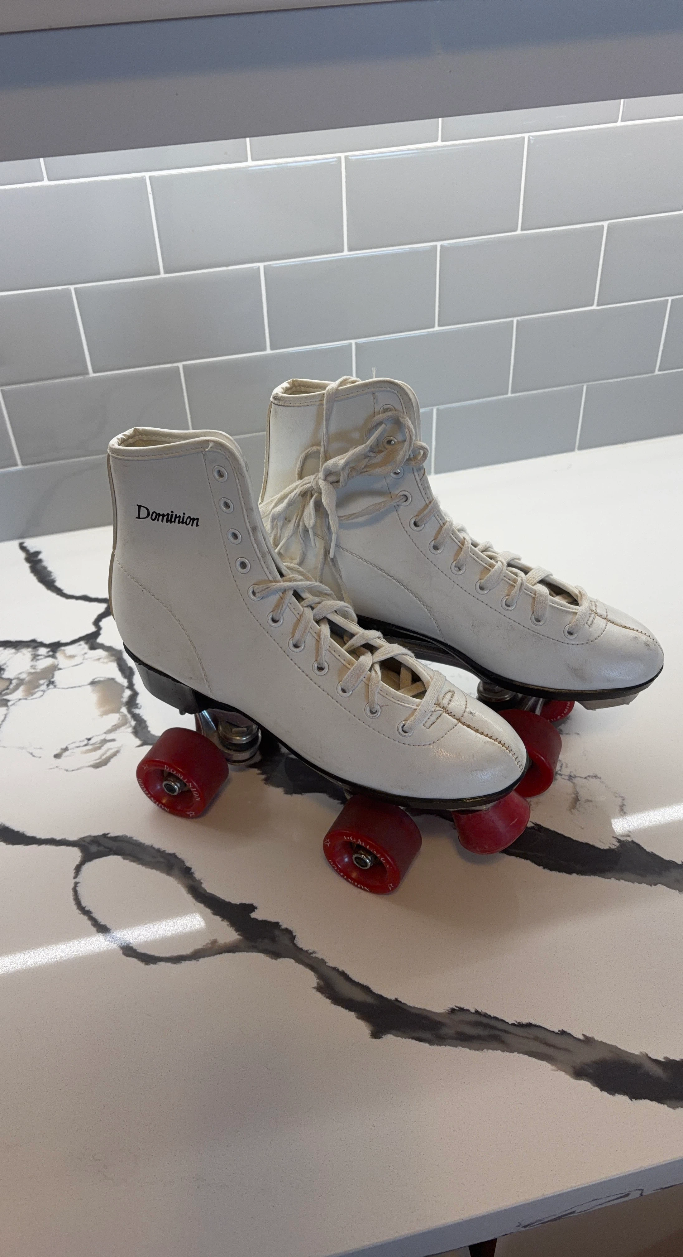 White Roller Skates