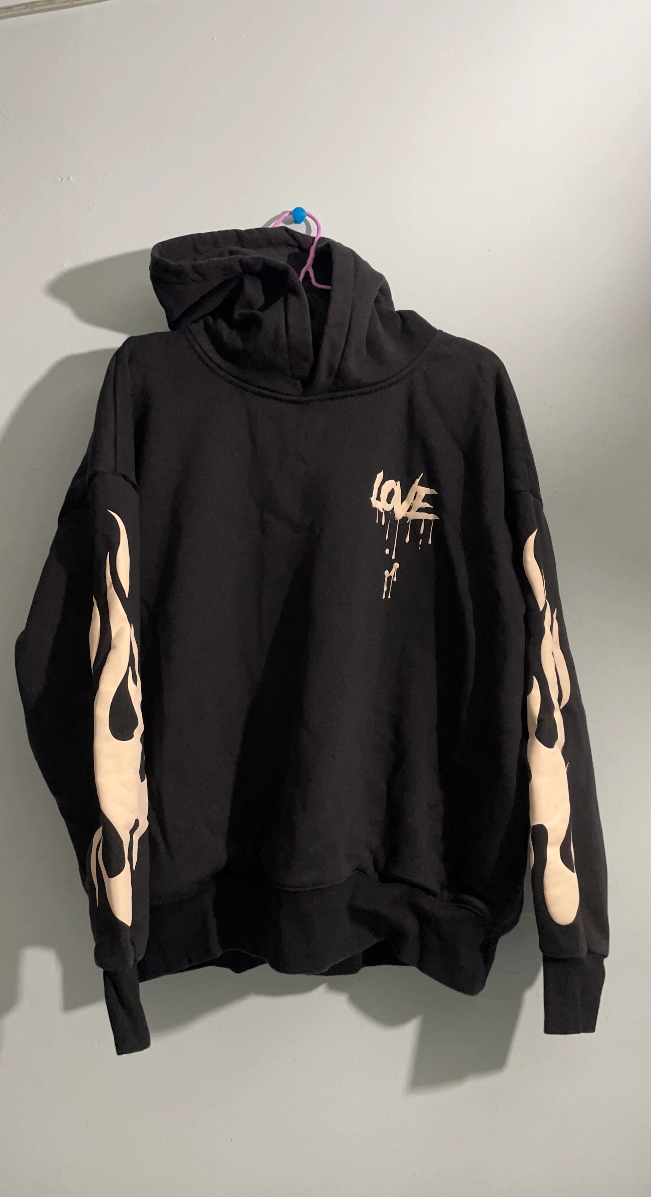 Black Bet On Myself Hoodie small size