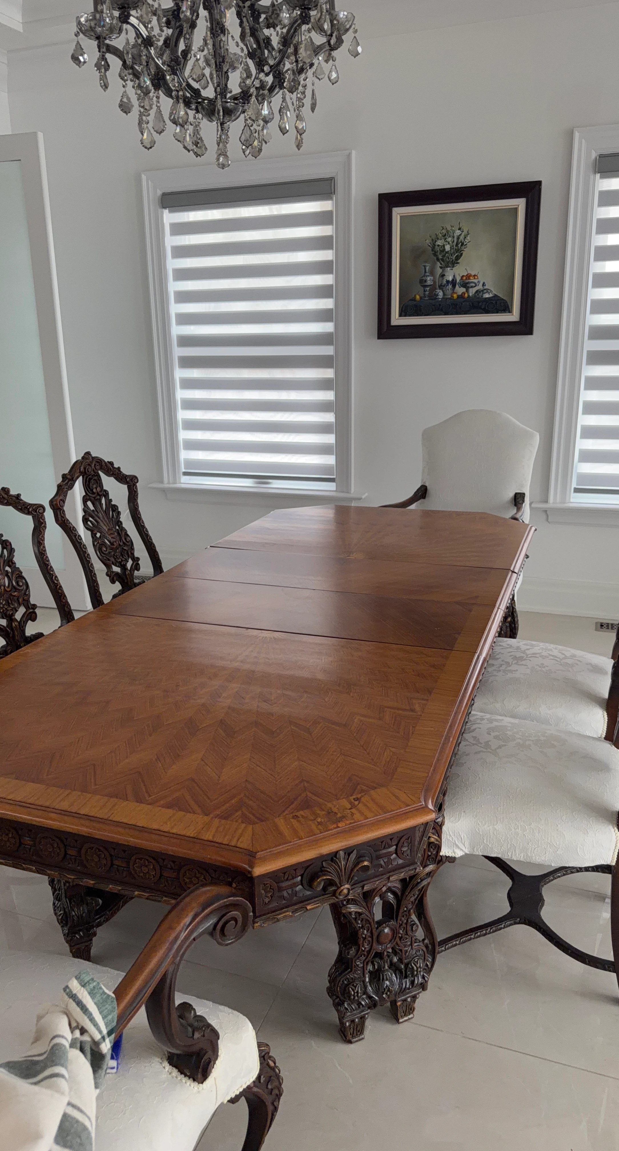 Ornate Wooden Dining Table