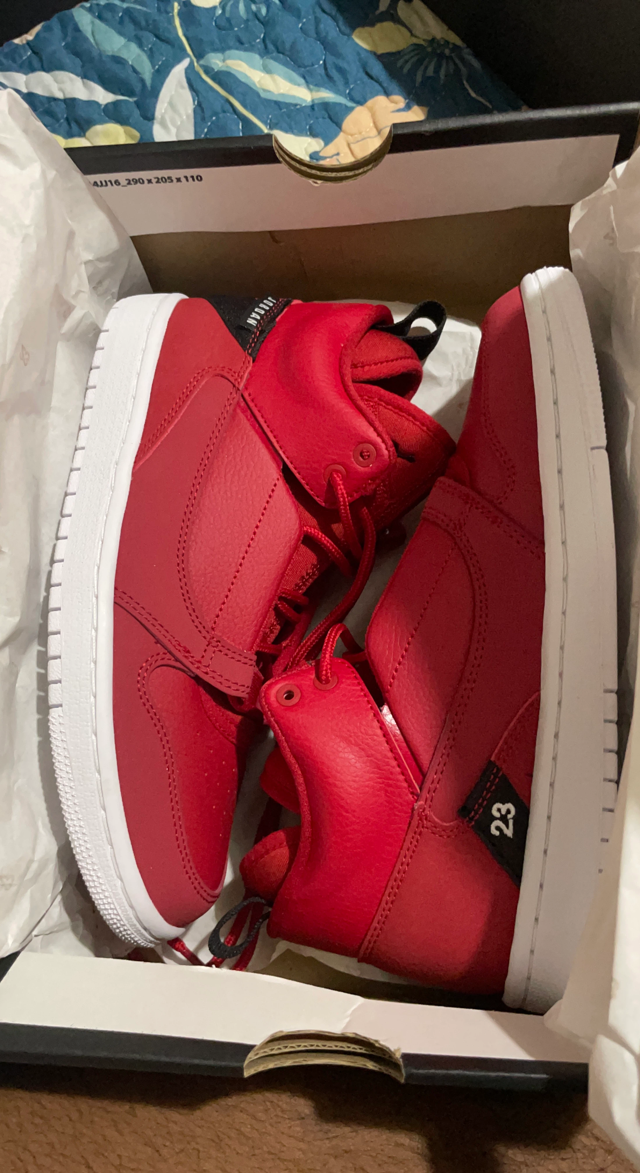 Nike Jordan Flight Club 91 Red Sneakers