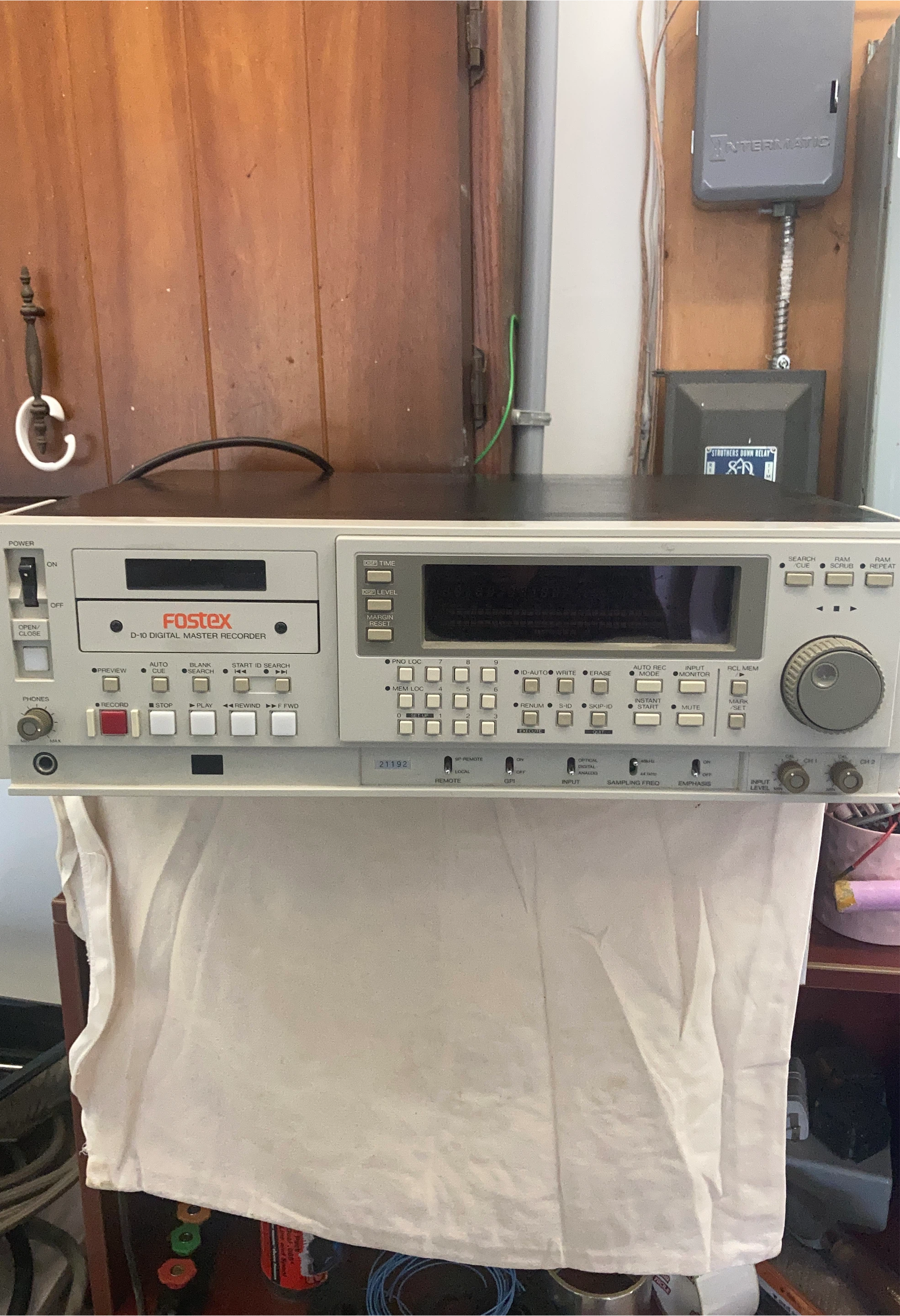 Fostex D-10 Digital Master Recorder