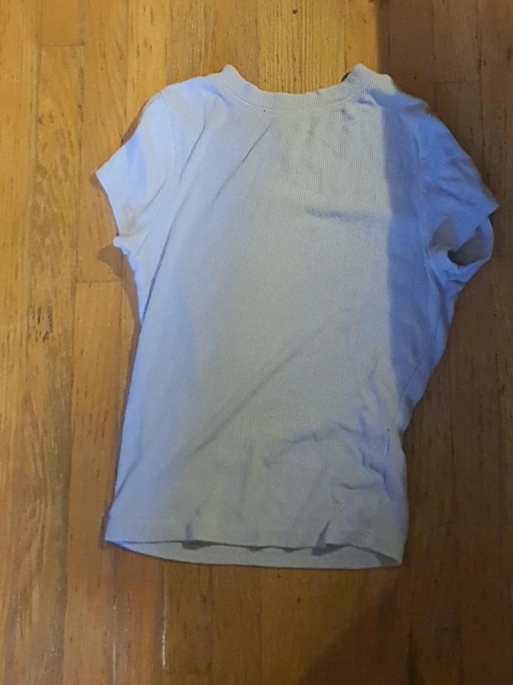 Light grey/beige Streetwear Society Ribbed T-Shirt