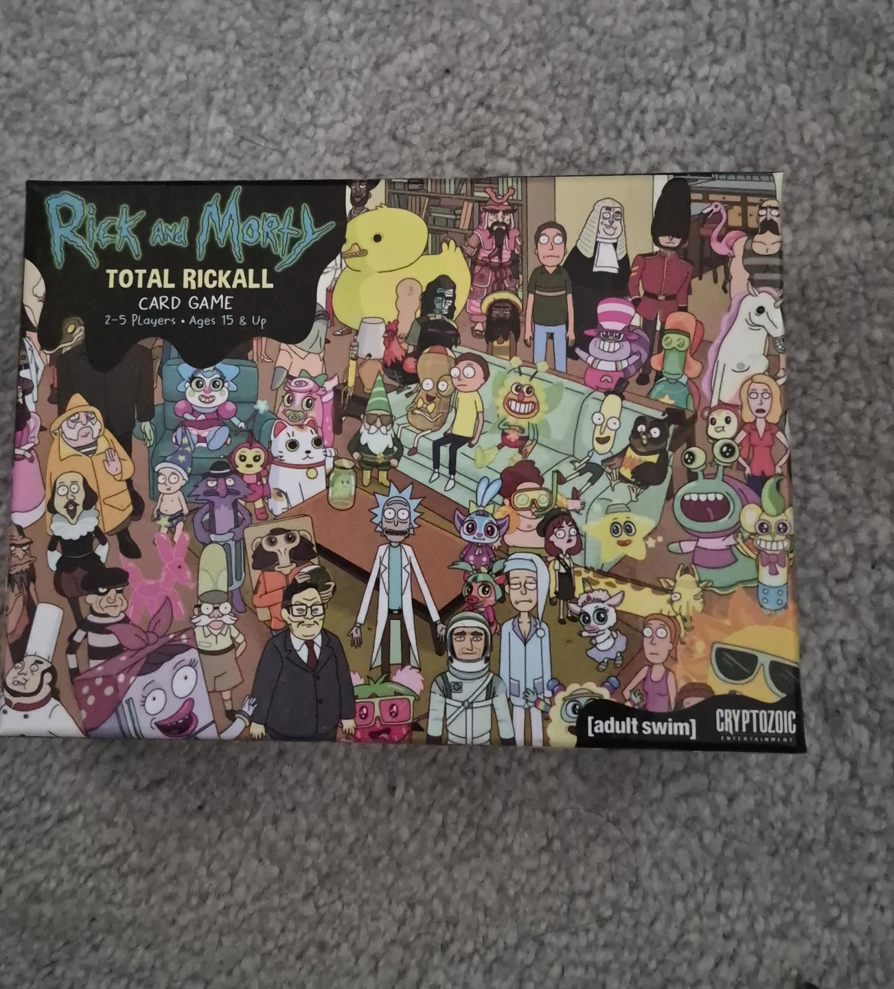 Rick and Morty Total Rickall Card Game