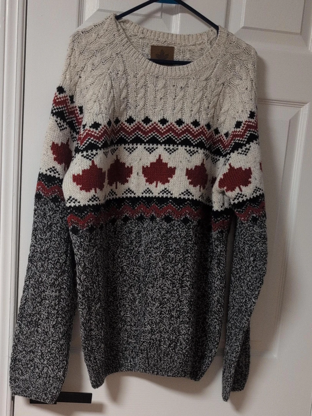 Roots Maple Leaf Knit Sweater