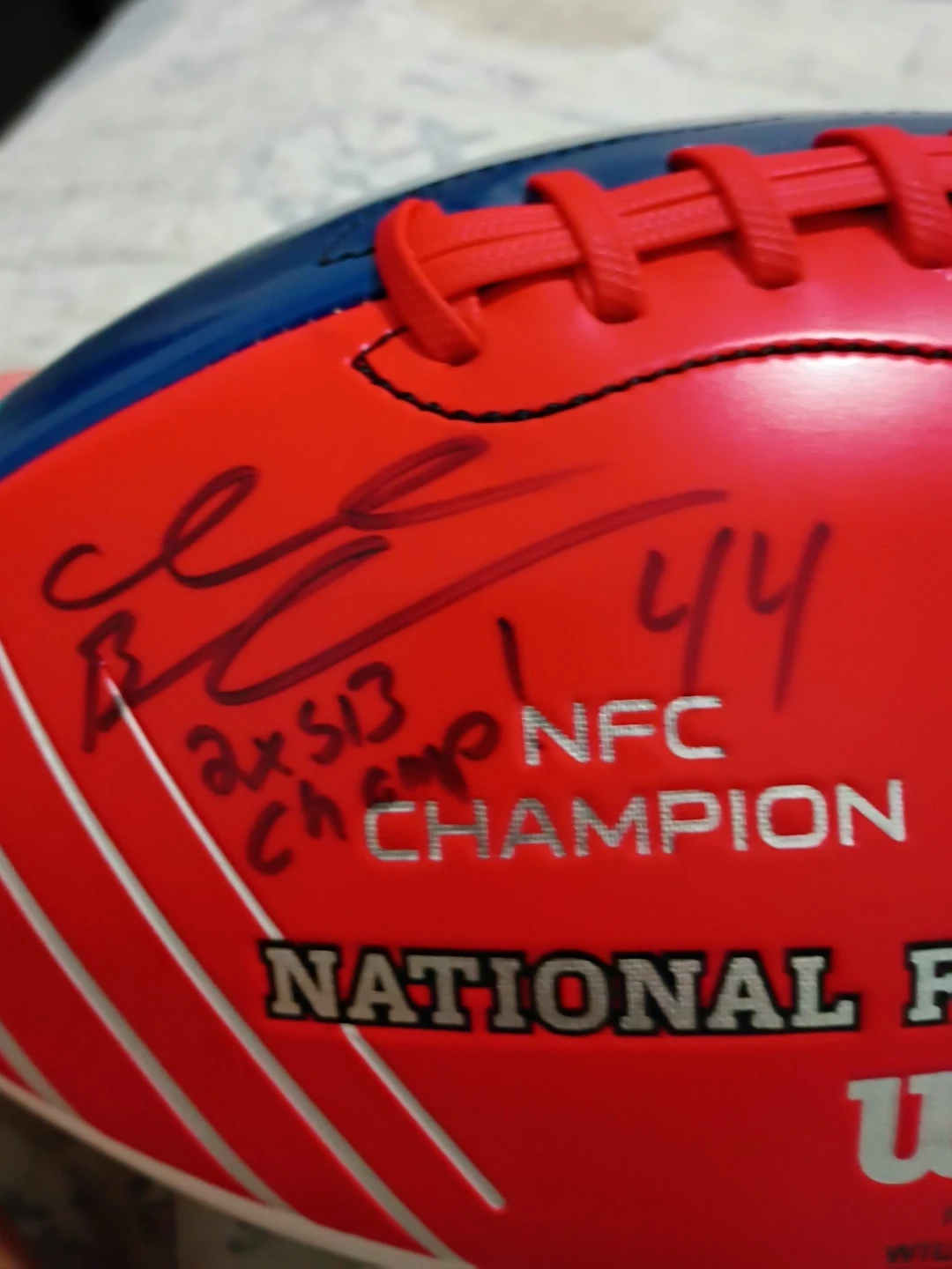 Wilson NFL Football - NFC Champion