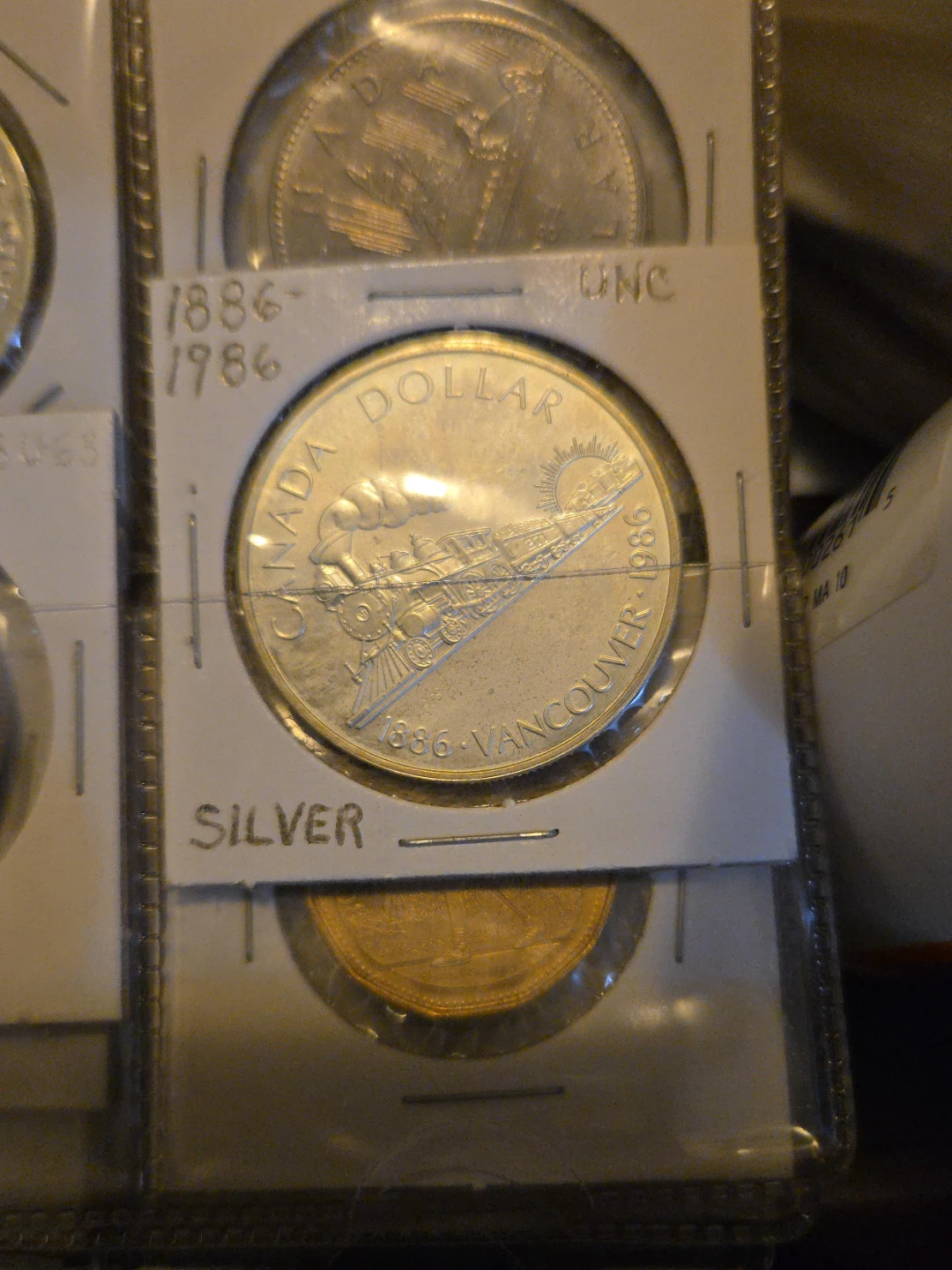 Canada 1886-1986 Vancouver Silver Dollar Coin