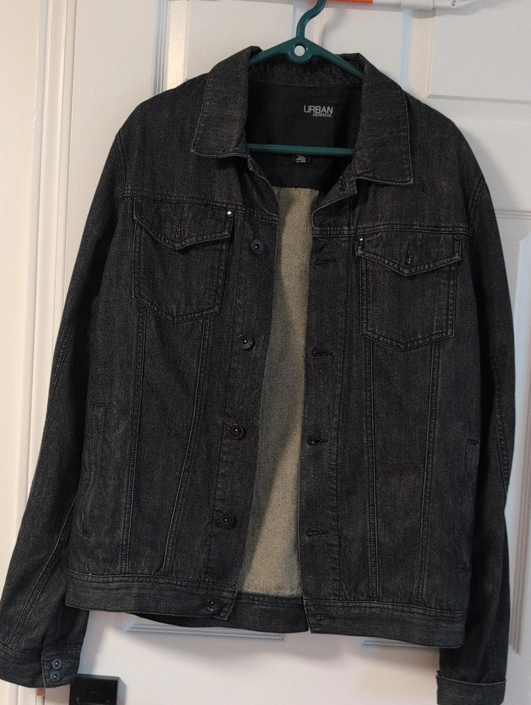 Urban Heritage Black Denim Jacket