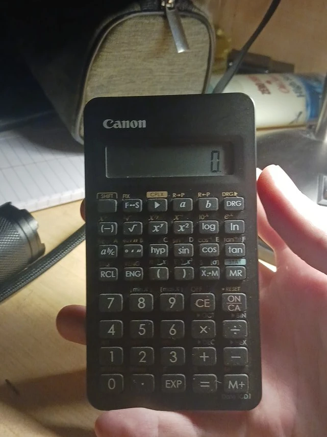 Canon F-715SG Scientific Calculator - photo 2