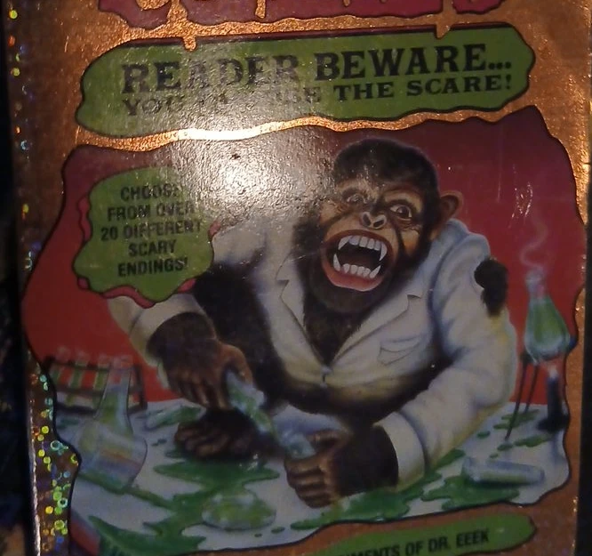 The Experiments of Dr. Eeek - Goosebumps Book