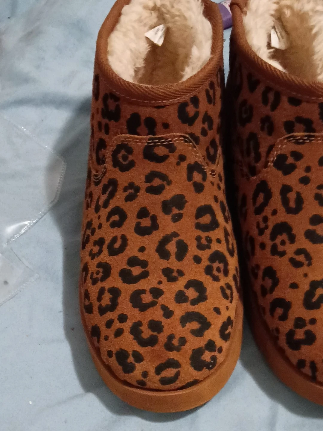 Leopard Print Ankle Boots