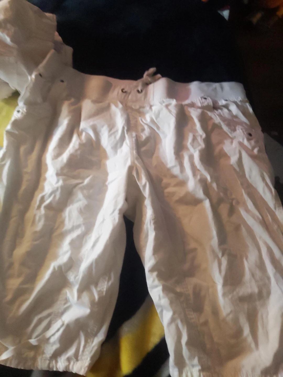 White Athletic Shorts