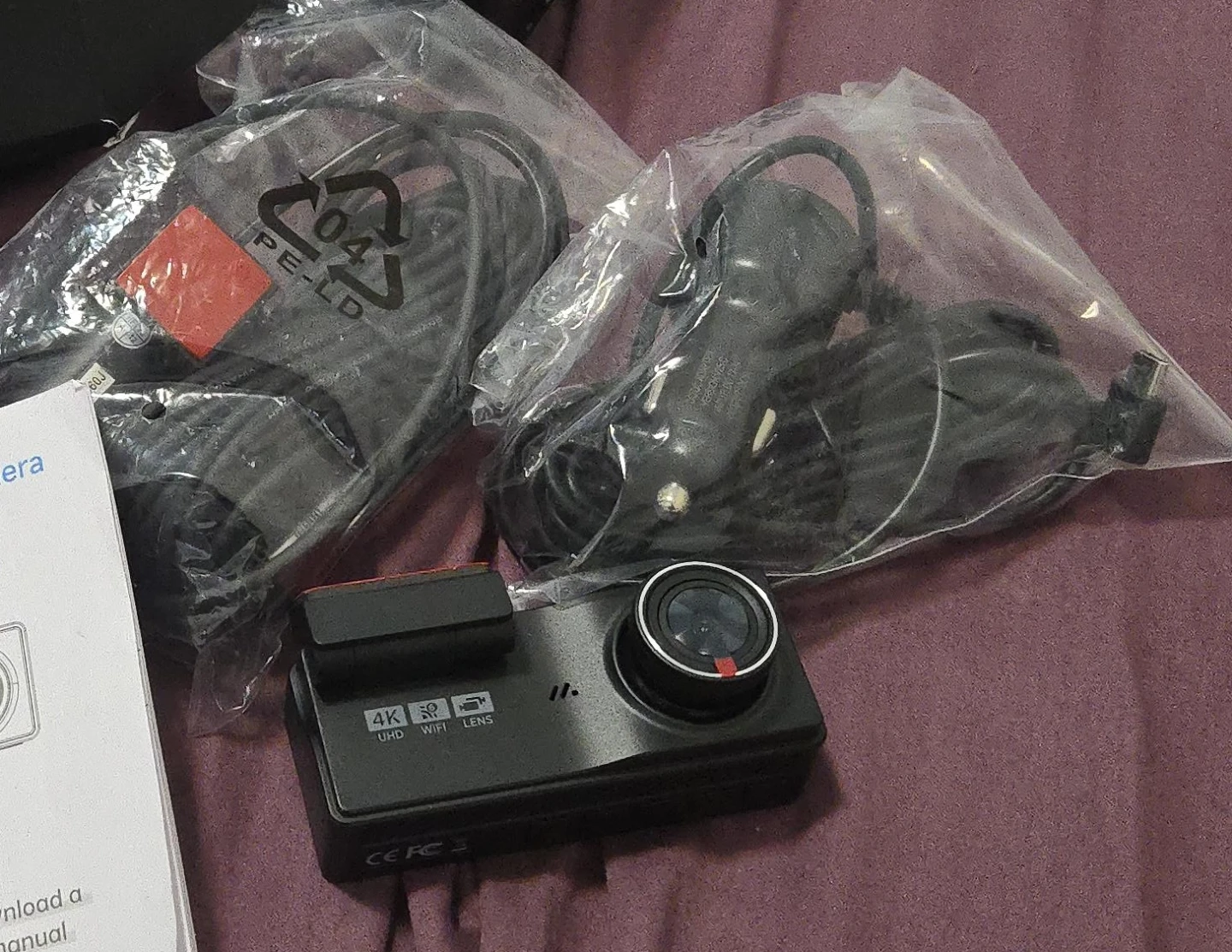 4K UHD WiFi Dash Camera