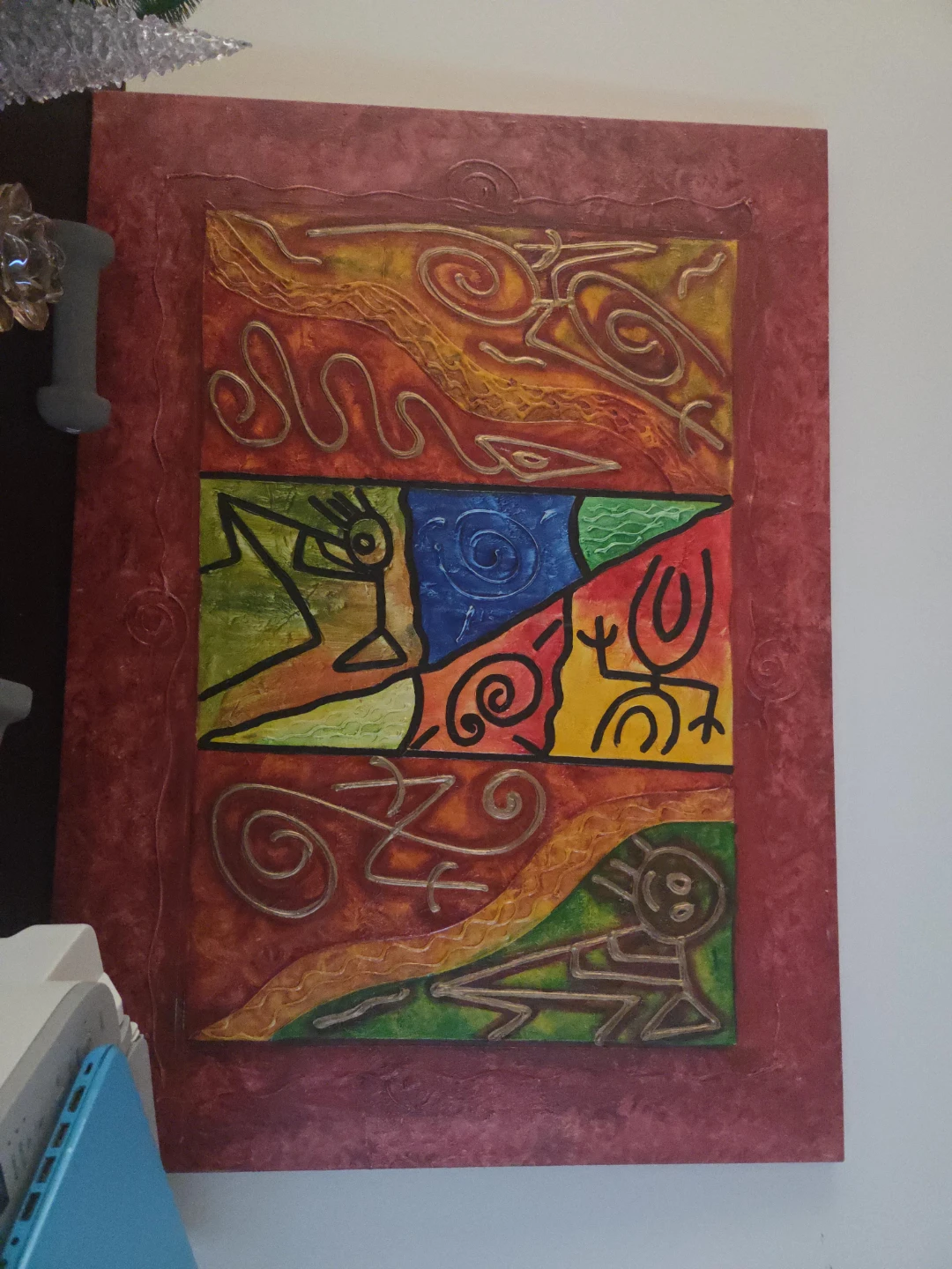 Abstract Textured Wall Art