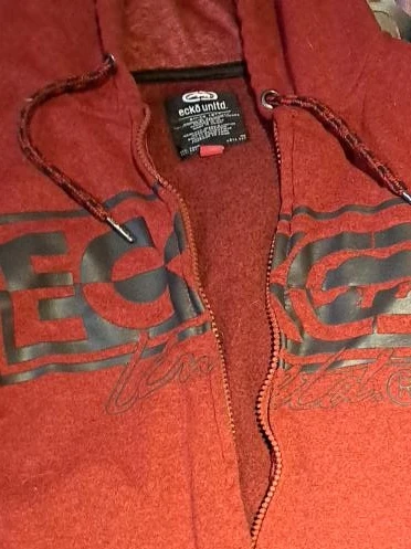 Ecko Unltd. Red Full-Zip Hoodie