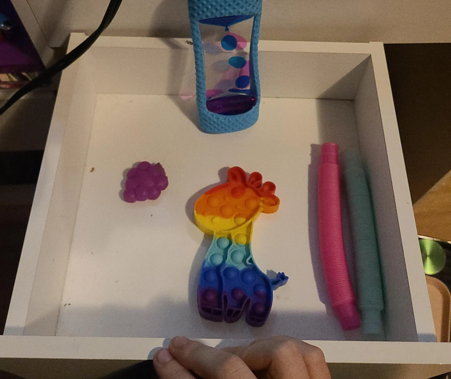 Fidget Toy Set with Liquid Timer