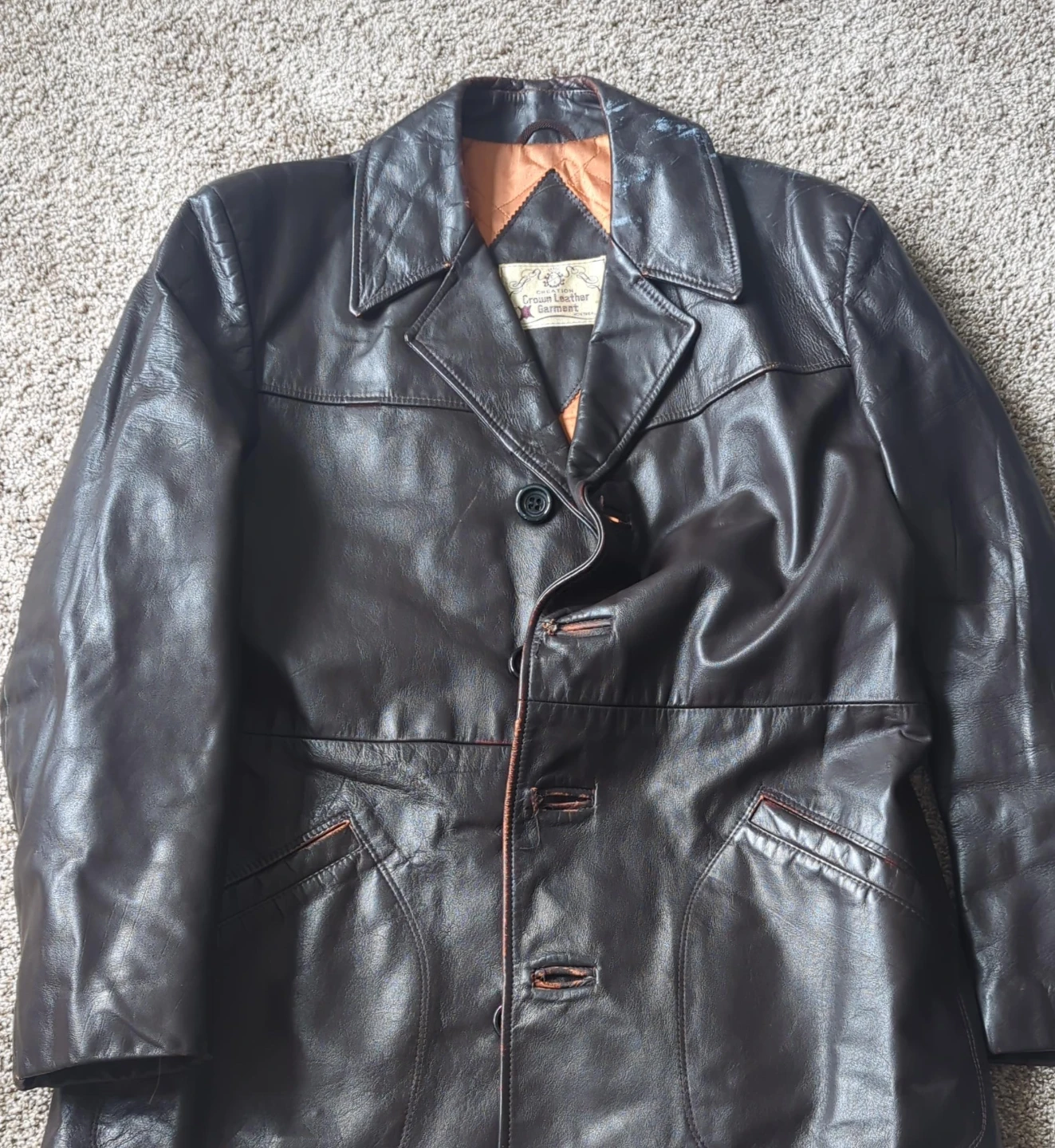 Brown Leather Jacket