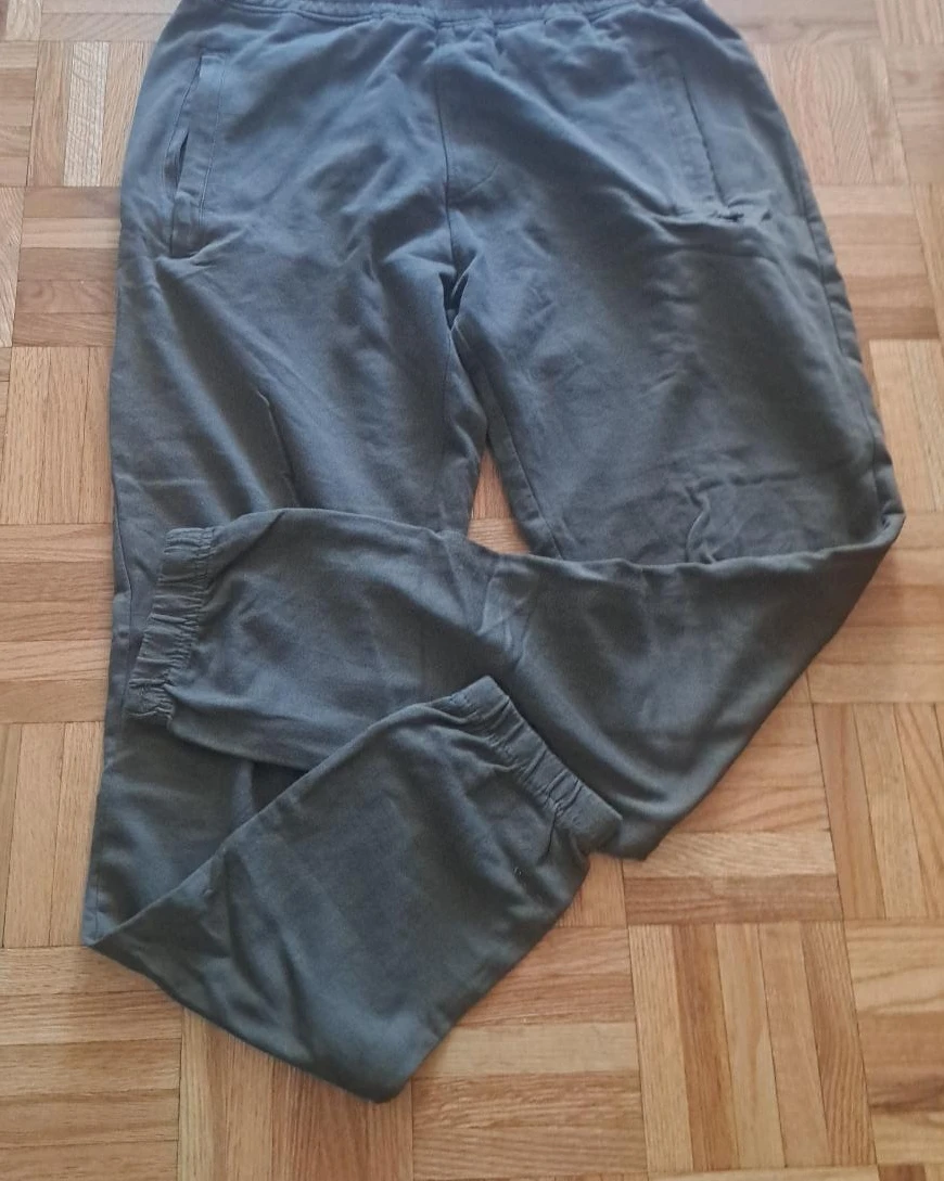 Dark green sweatpants