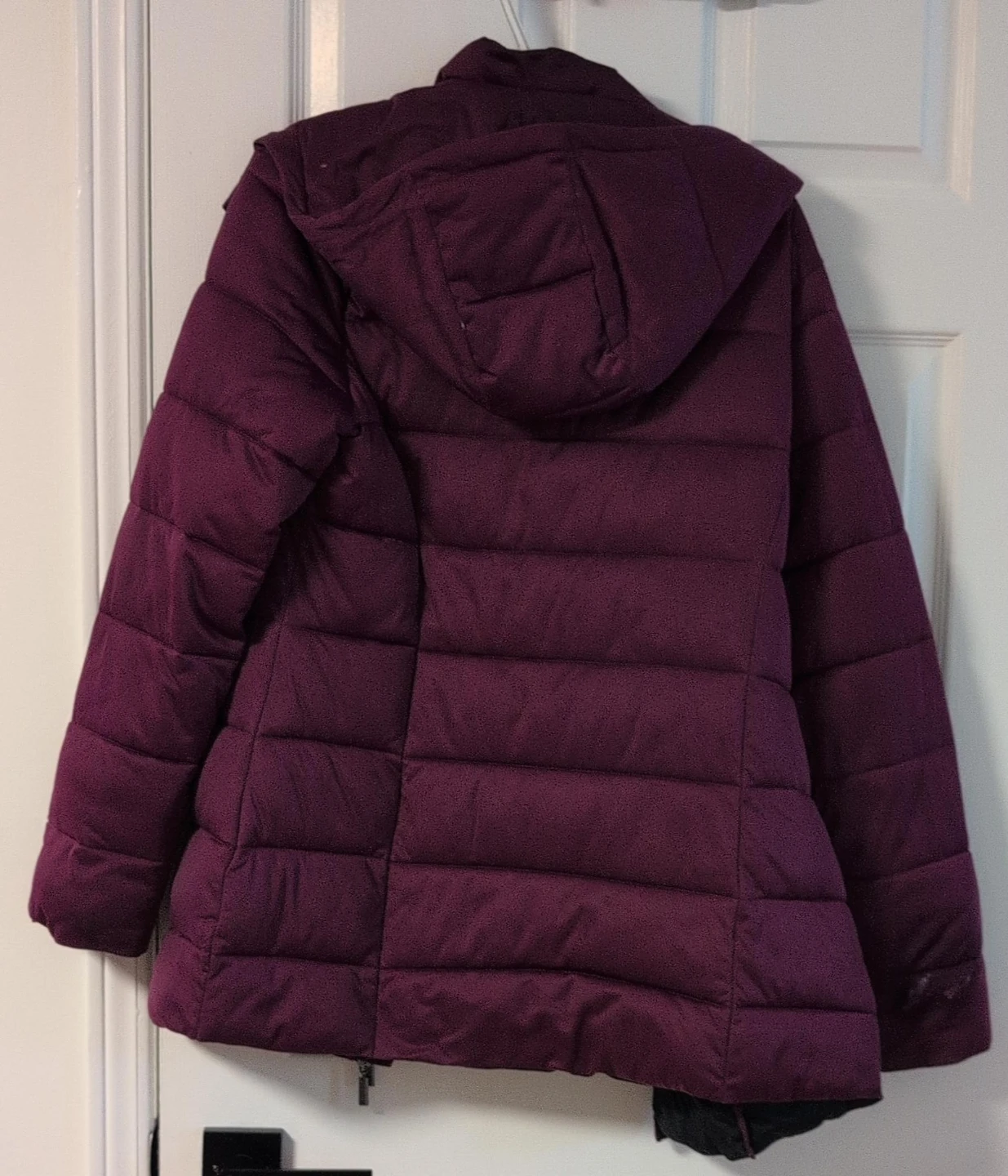 Aritzia TNA Plum Puffer Jacket