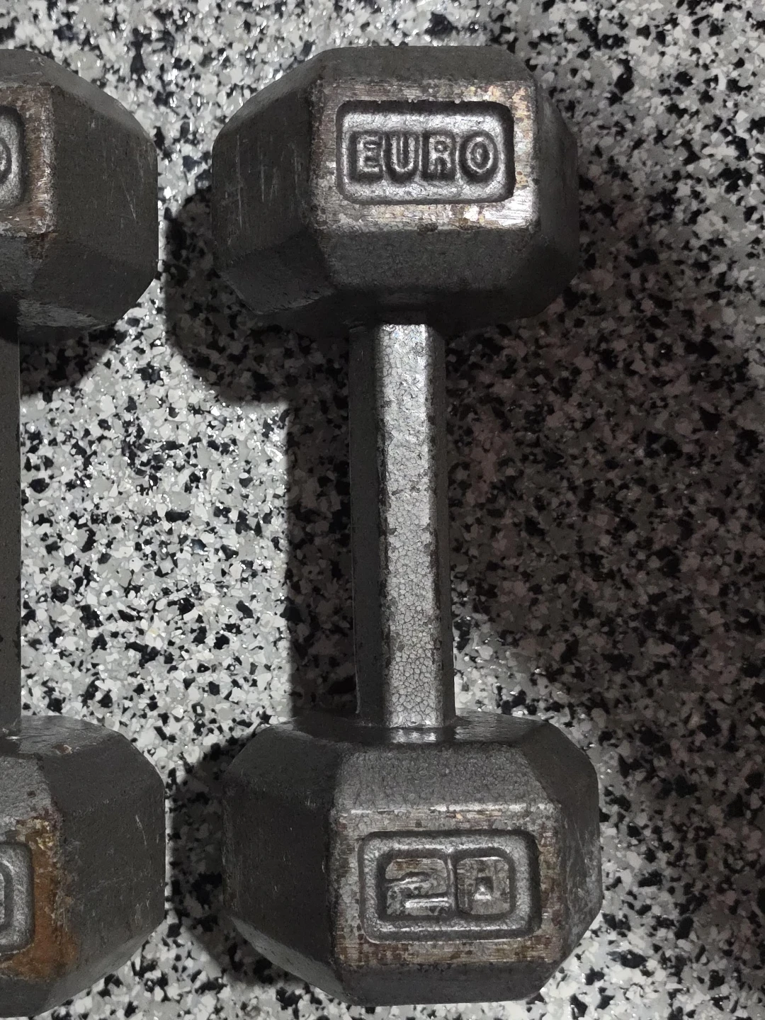 Euro 20 lb Hex Dumbbells - photo 3