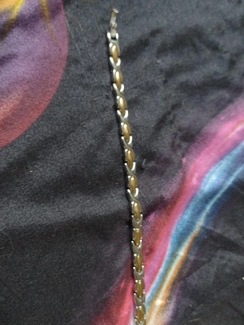 Two-Tone Link Bracelet