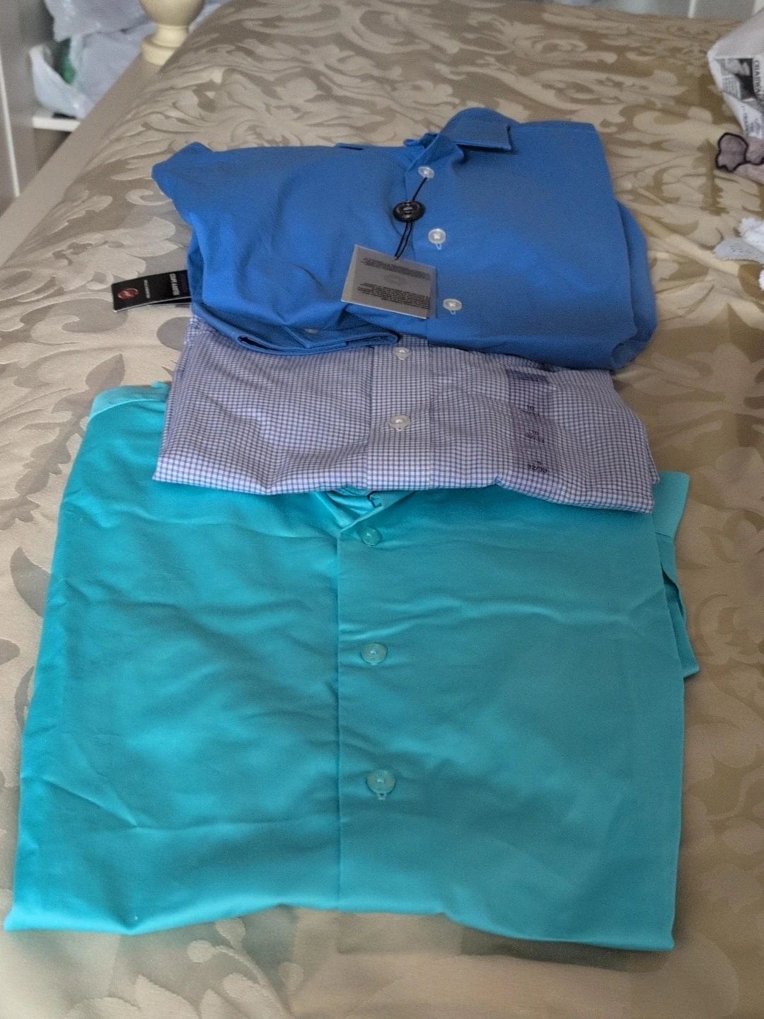 Three Men's Dress Shirts