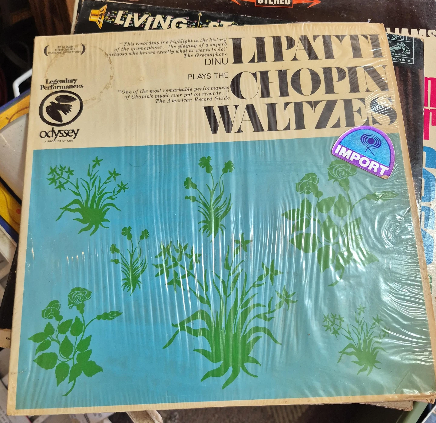 Dinu Lipatti Plays Chopin Waltzes Vinyl Record