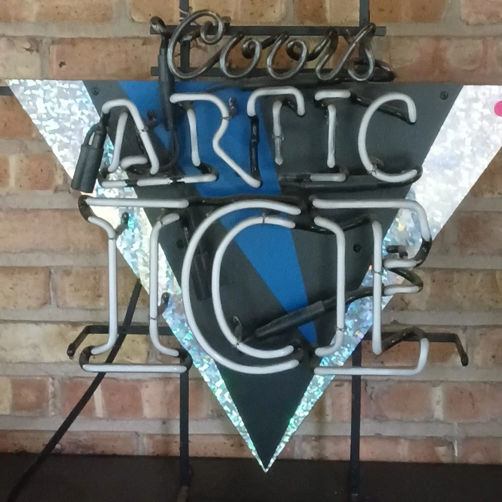 Coors Artic Ice Neon Sign