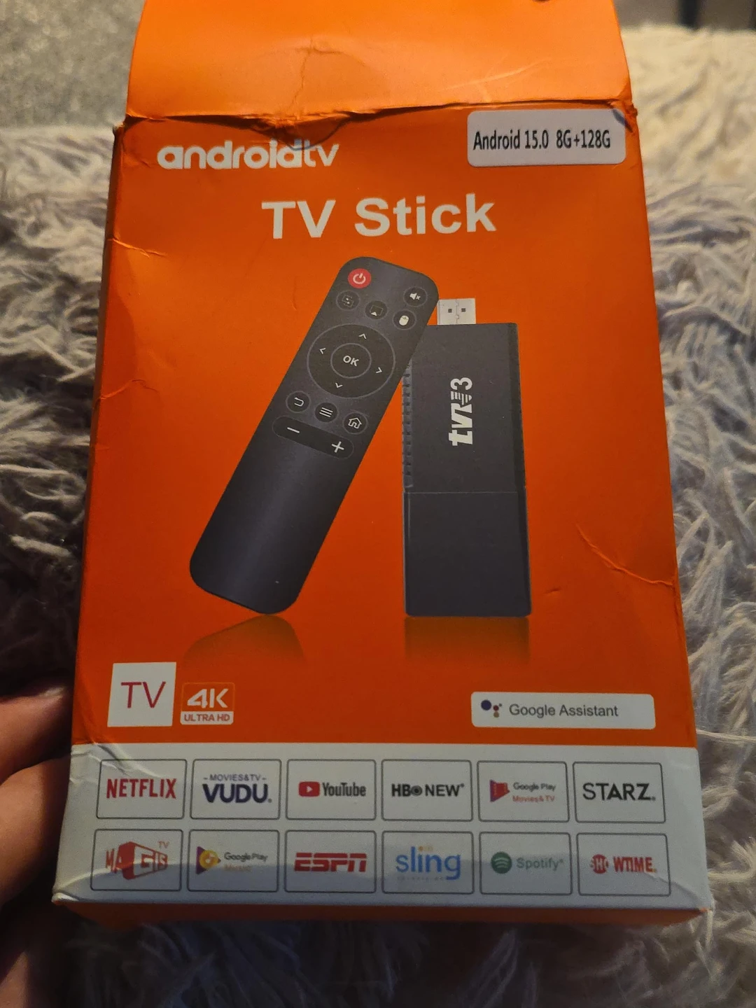 2x Android TV Stick 4K Ultra HD