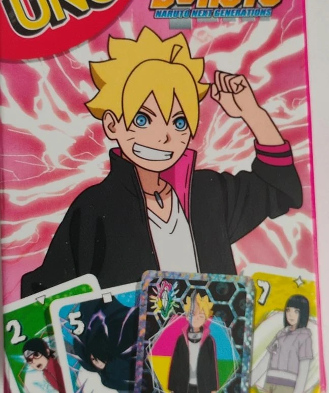 Boruto Naruto Next Generations UNO Cards