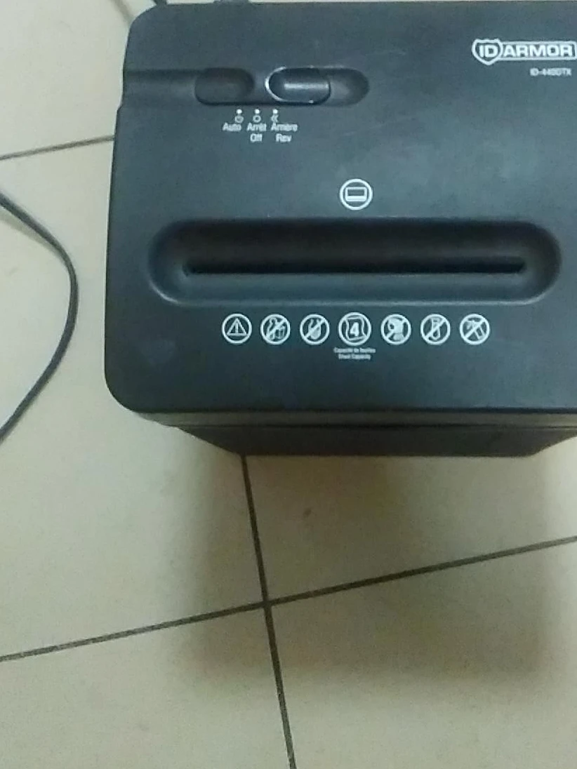 ID Armor ID-440TX Paper Shredder