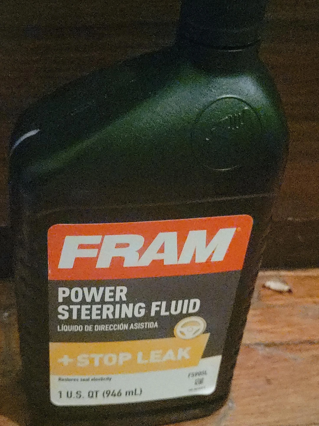 FRAM Power Steering Fluid + Stop Leak 1 QT