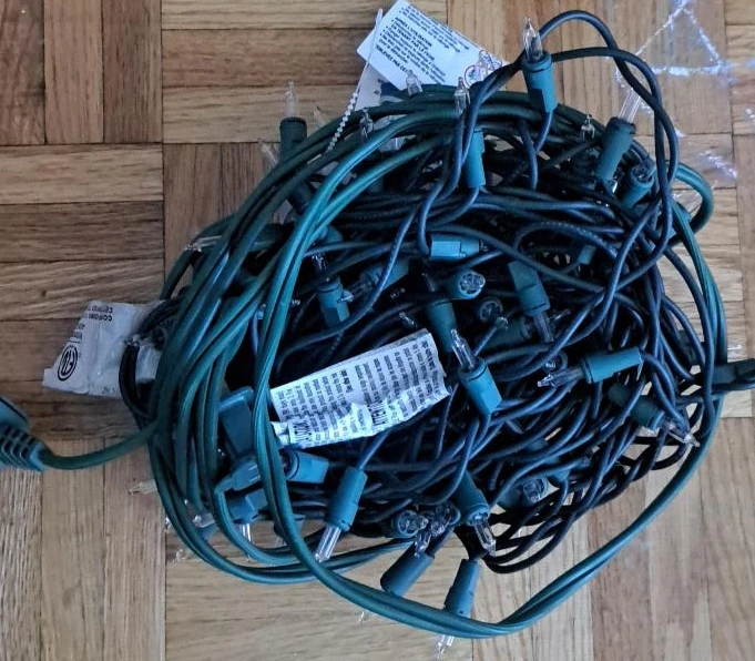 Clear Christmas String Lights