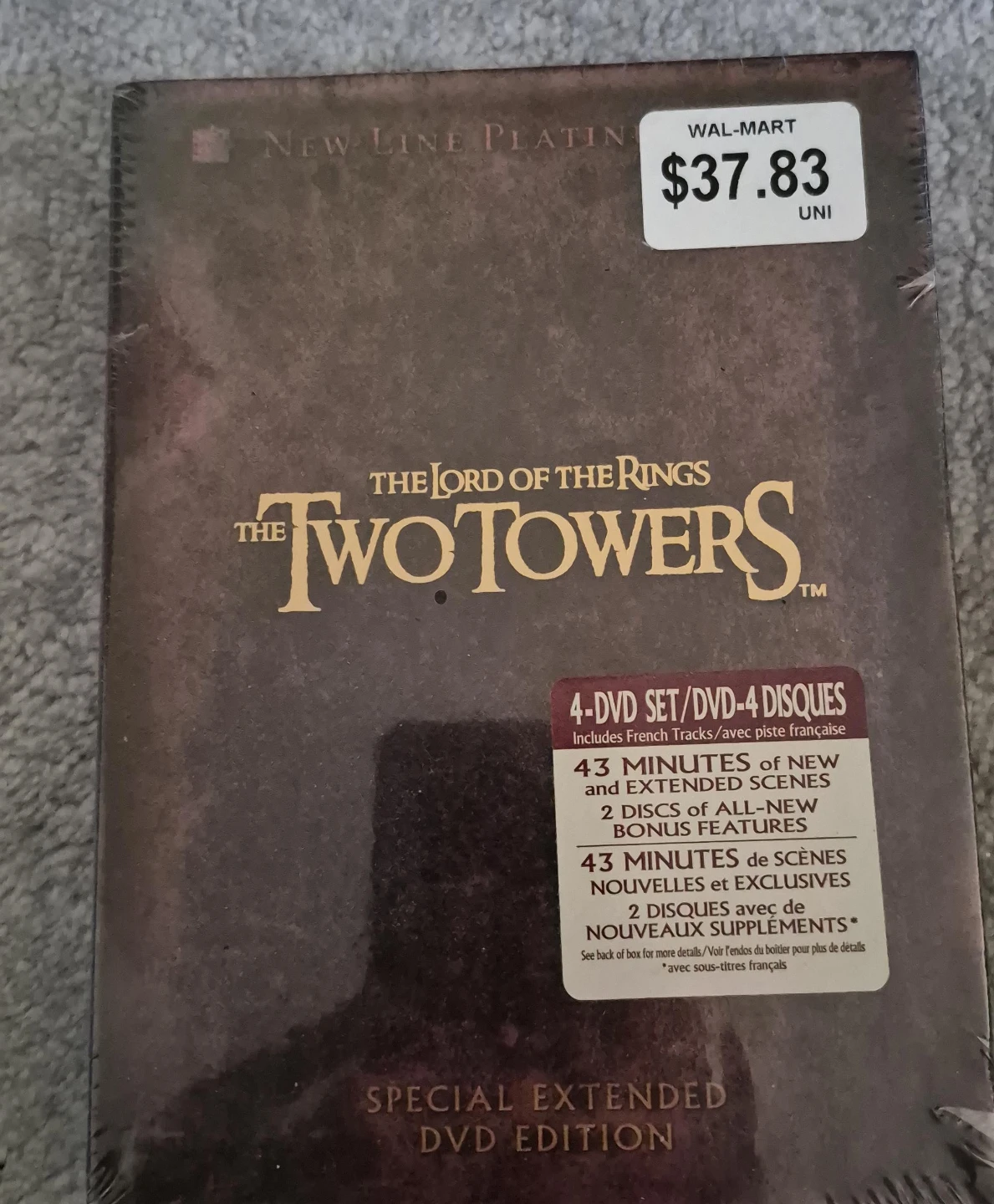 The Lord of the Rings: The Two Towers 4-DVD Set