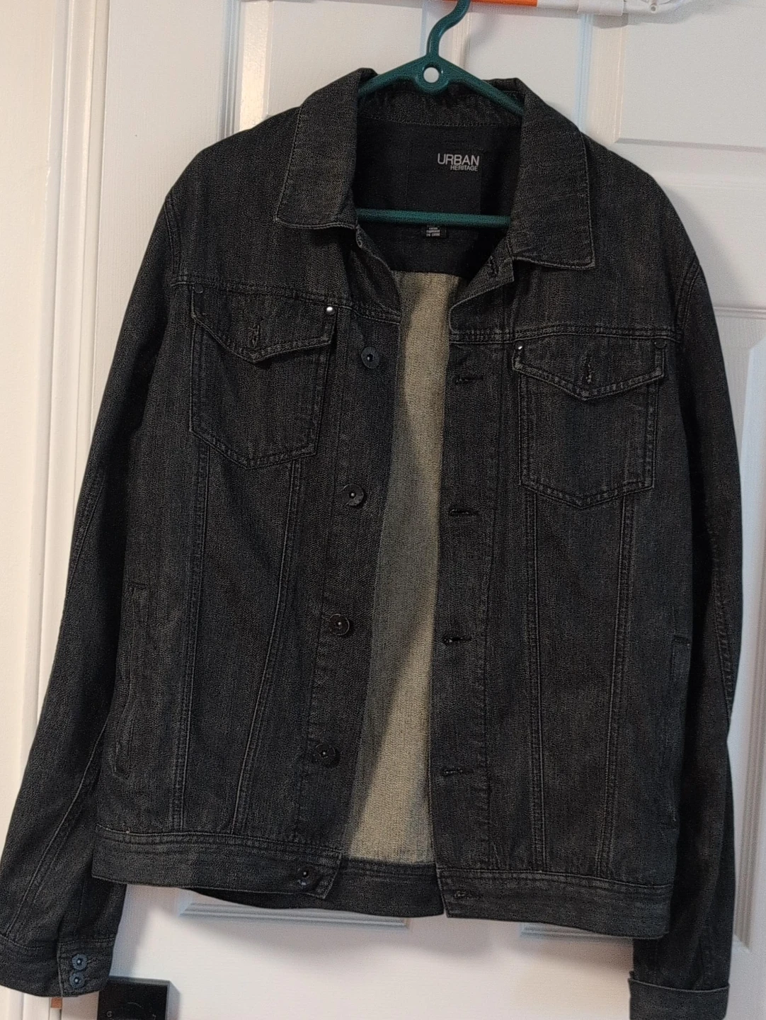 Urban Heritage Black Denim Jacket